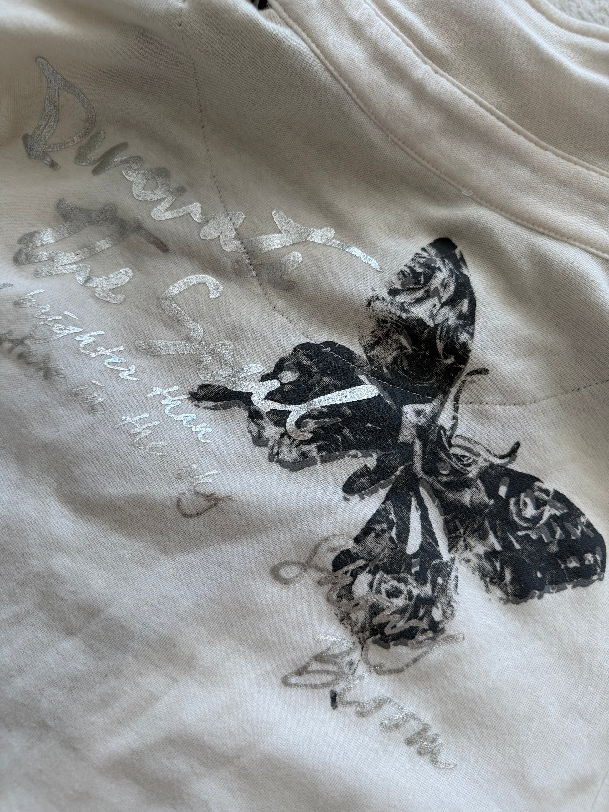 Semantic Design Double Layered Crocodile Waxed Butterfly Polo Shirt