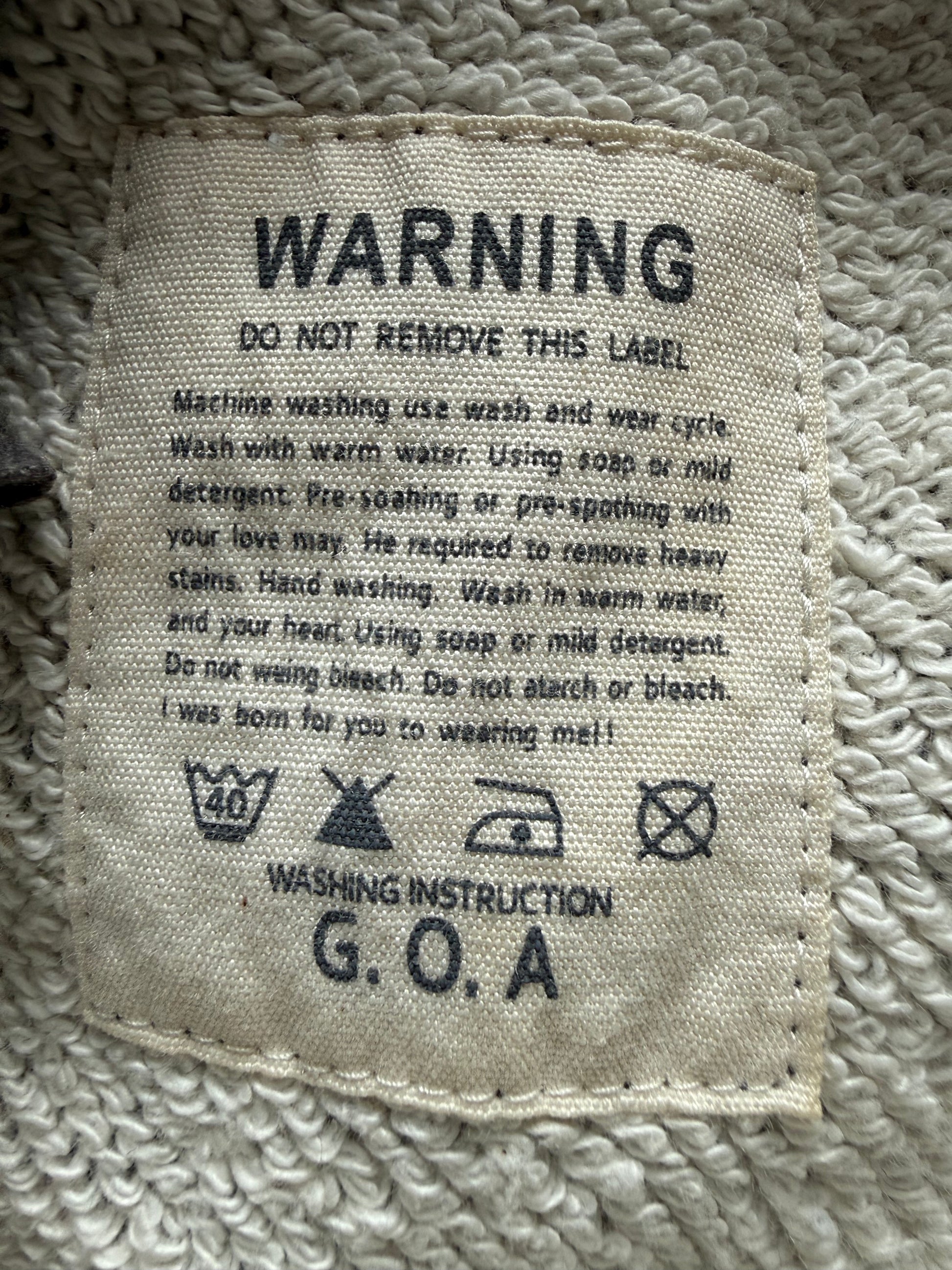 G.O.A military cargo sweatpants