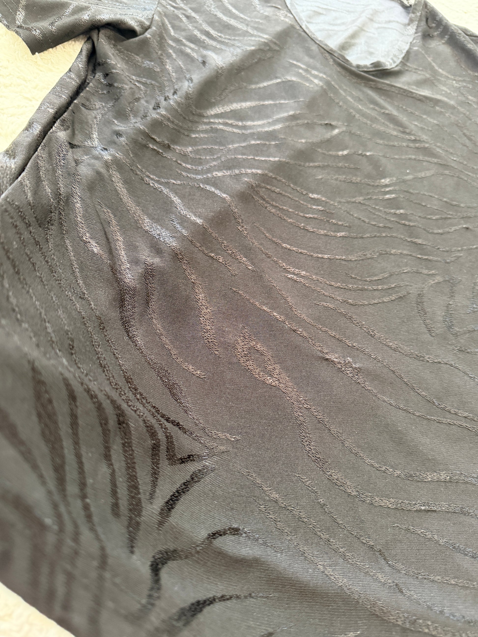 Tornado Mart Waxed Woven Zebra Shirt