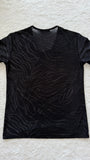 Tornado Mart Waxed Woven Zebra Shirt