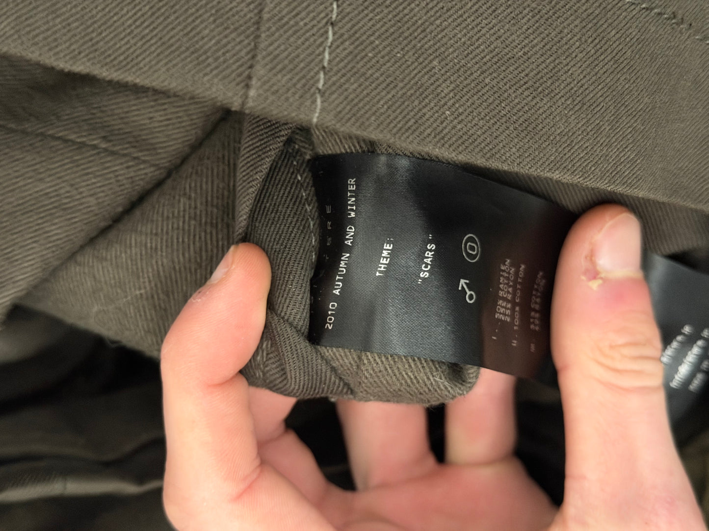 Sistere AW2010 „Scars“ Ninja Hood Jacket