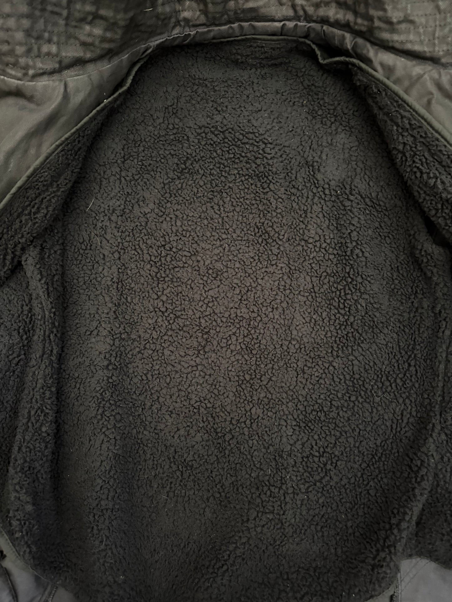 14th Addiction Fox Fur Waxed Gas Mask Parka Jacket