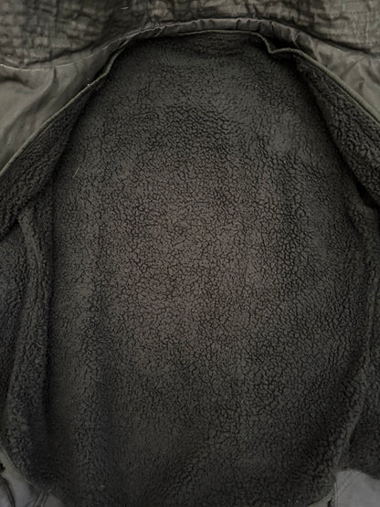 14th Addiction Fox Fur Waxed Gas Mask Parka Jacket