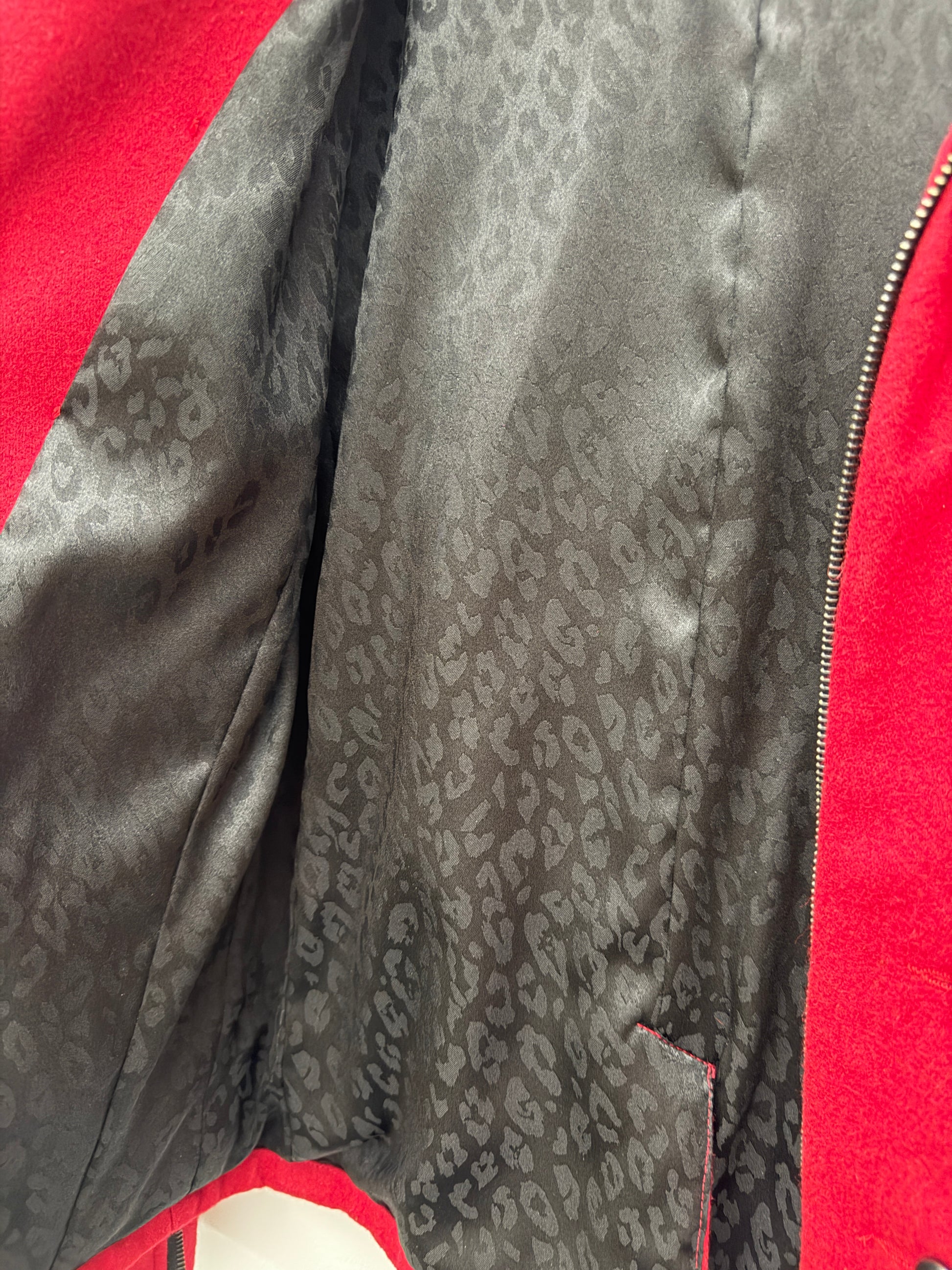 Xfrm Napoleon Wool Leopard Inline Jacket