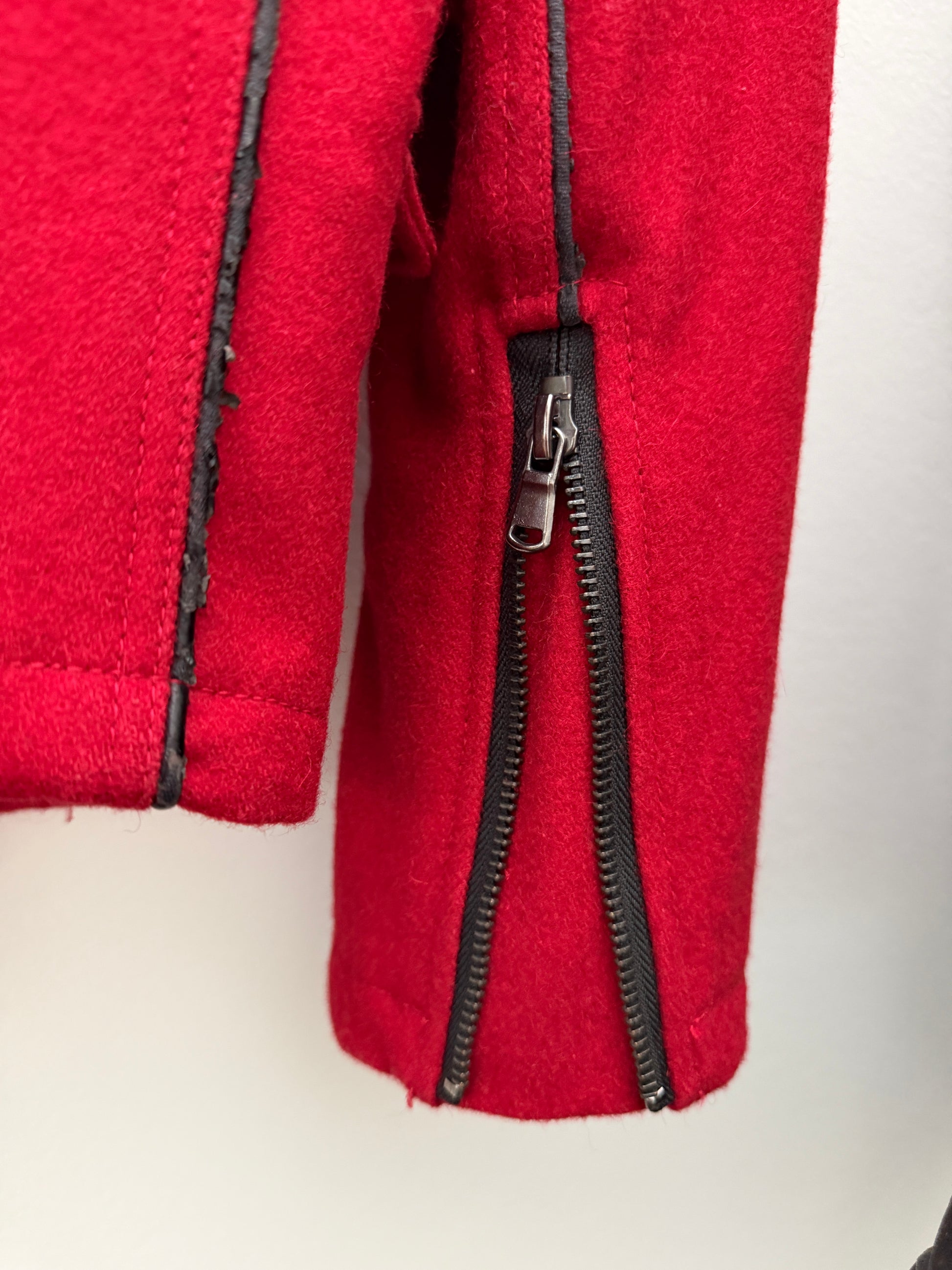 Xfrm Napoleon Wool Leopard Inline Jacket