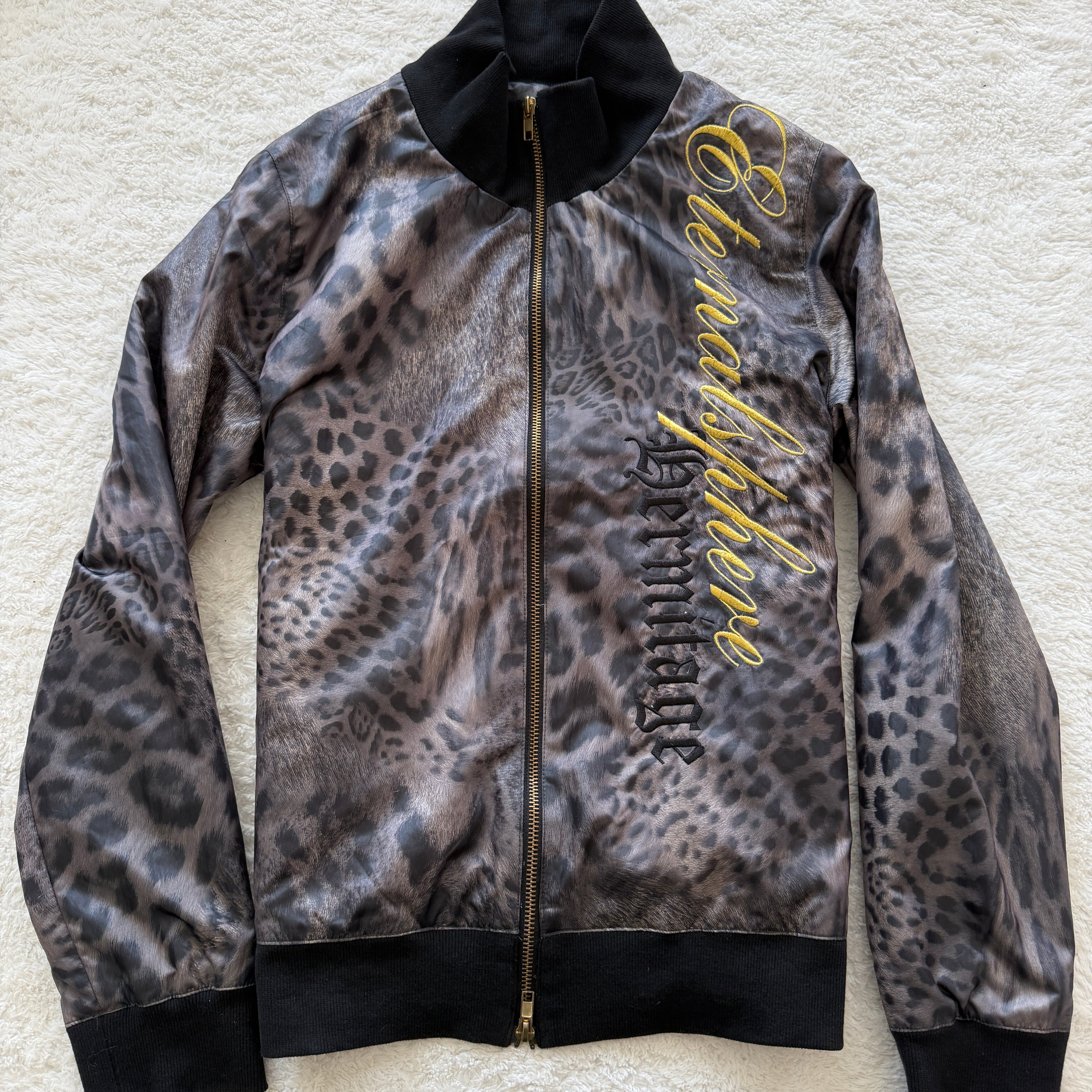 Session Stardust Leopard Track Jacket