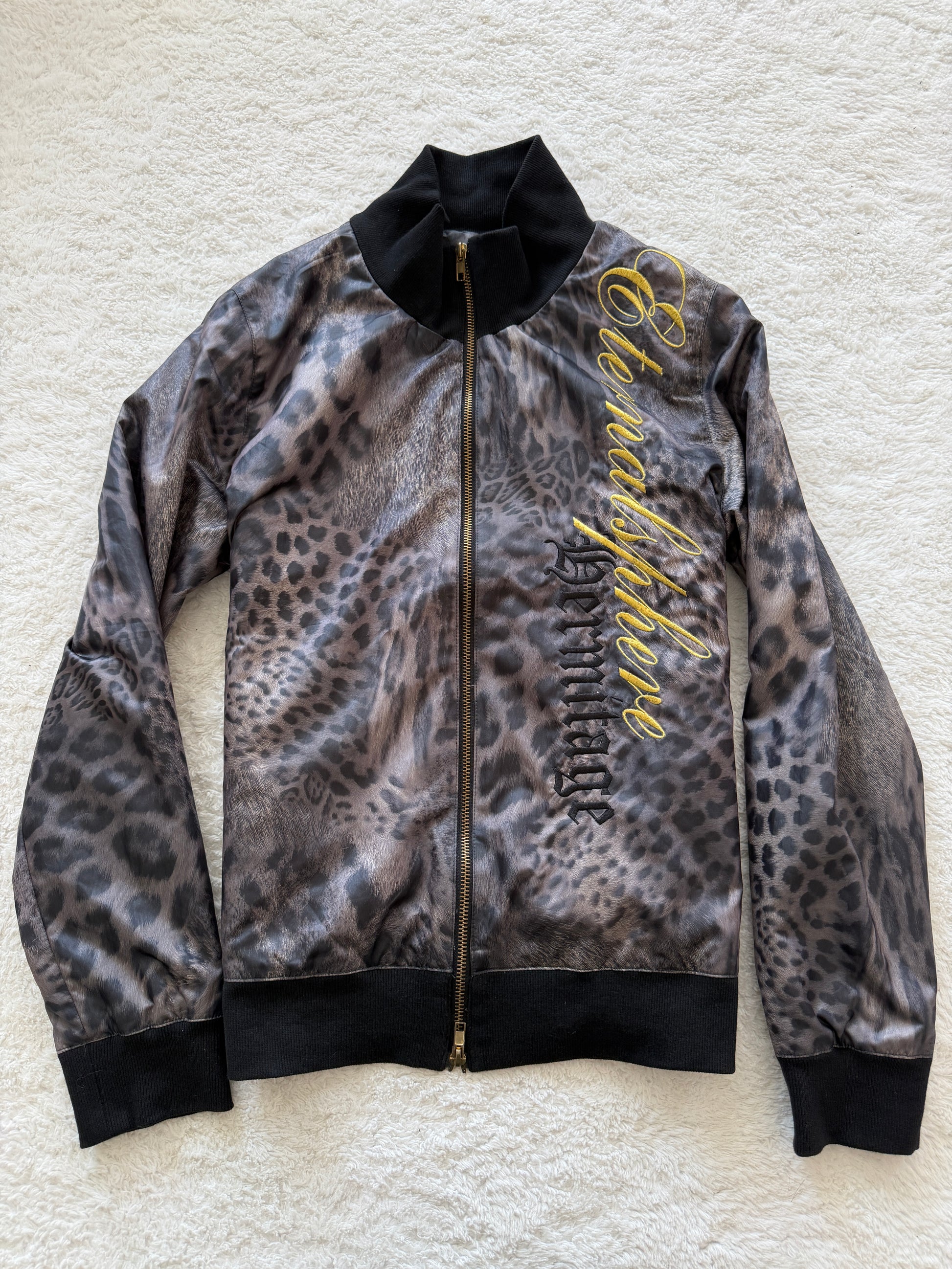 Session Stardust Leopard Track Jacket