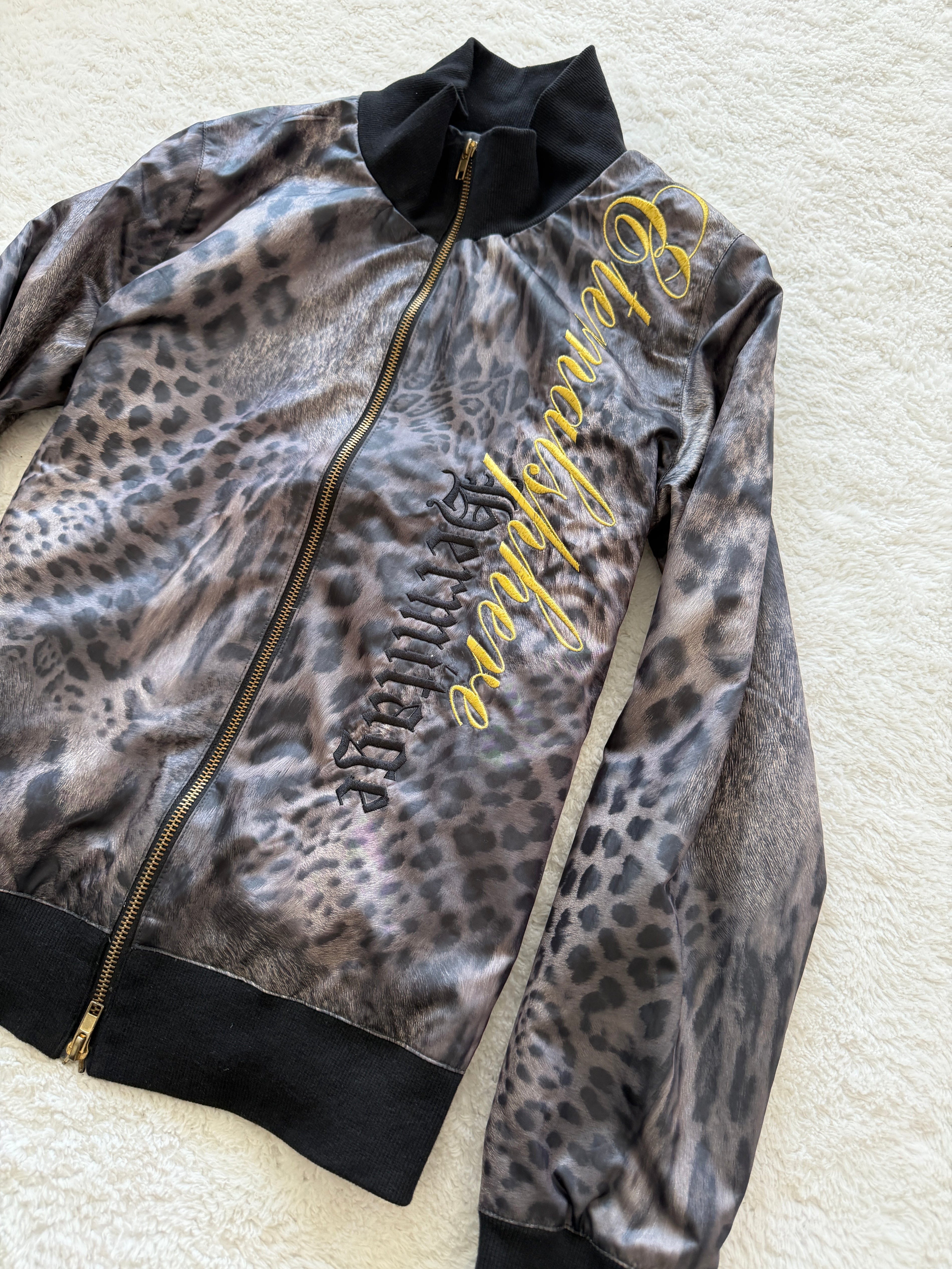 Session Stardust Leopard Track Jacket