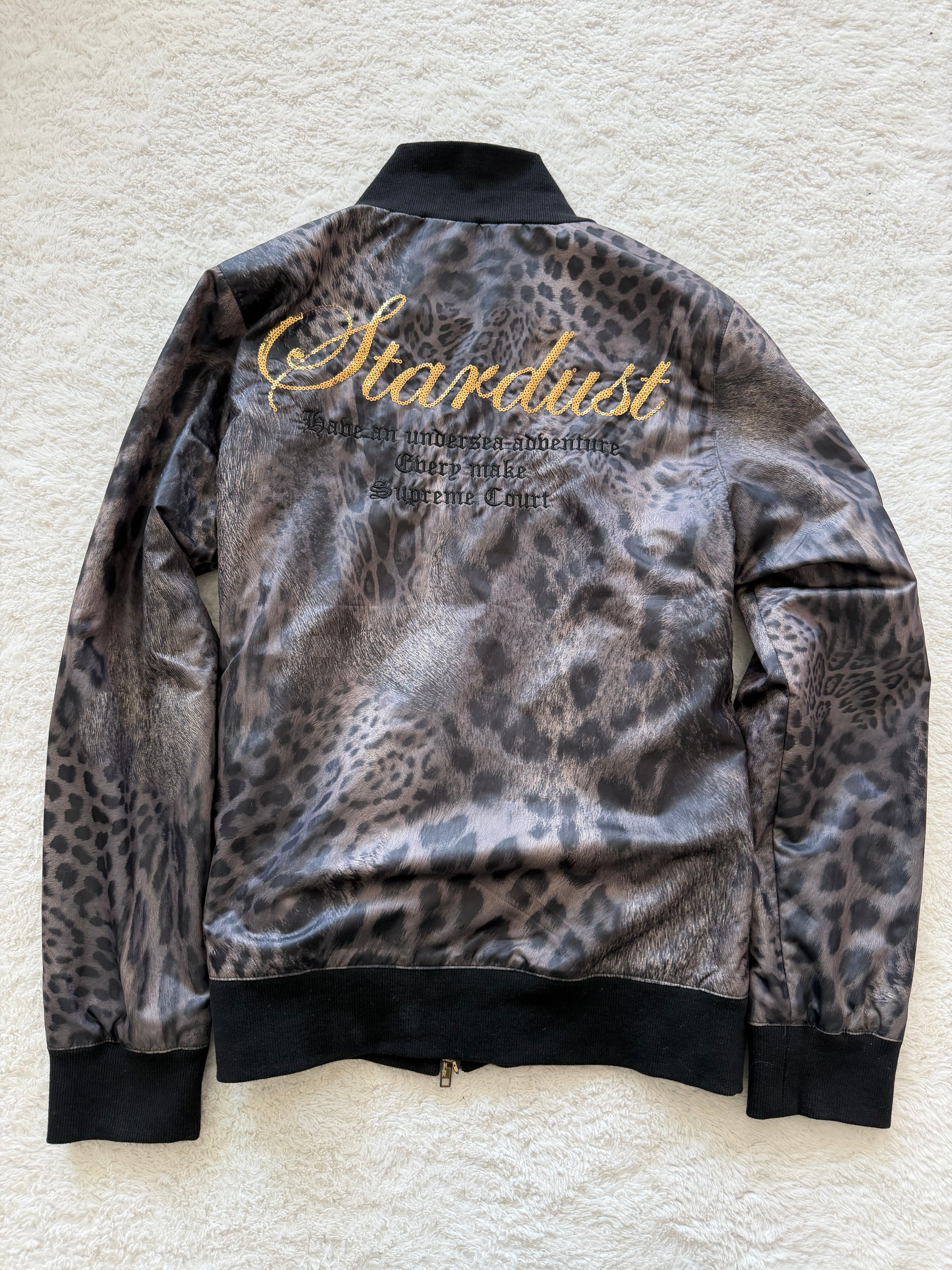 Session Stardust Leopard Track Jacket