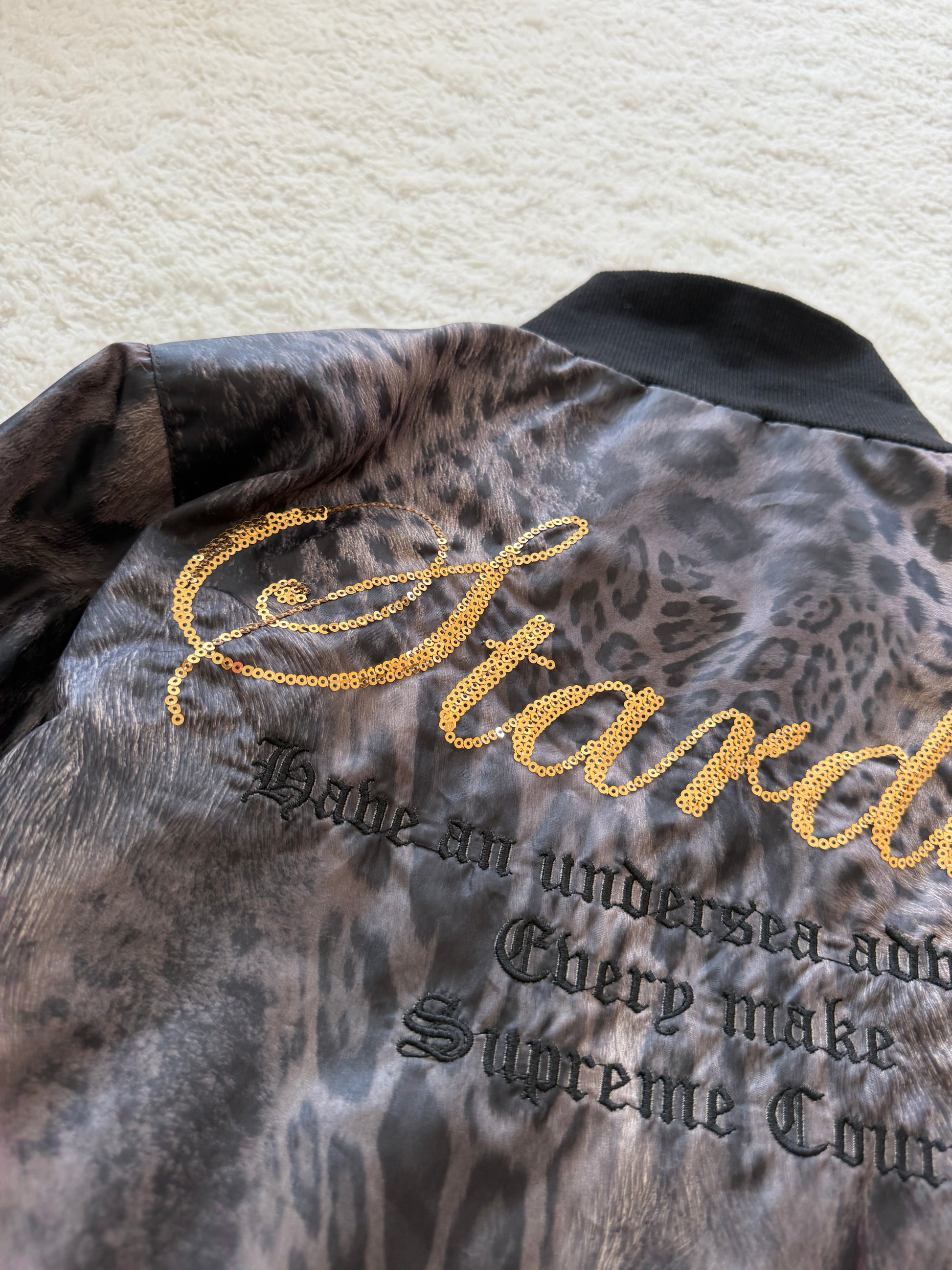 Session Stardust Leopard Track Jacket