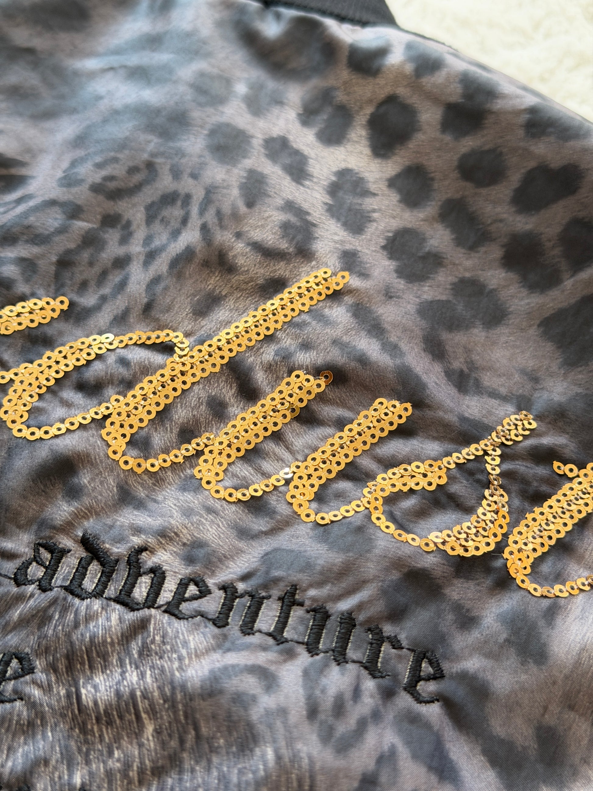 Session Stardust Leopard Track Jacket