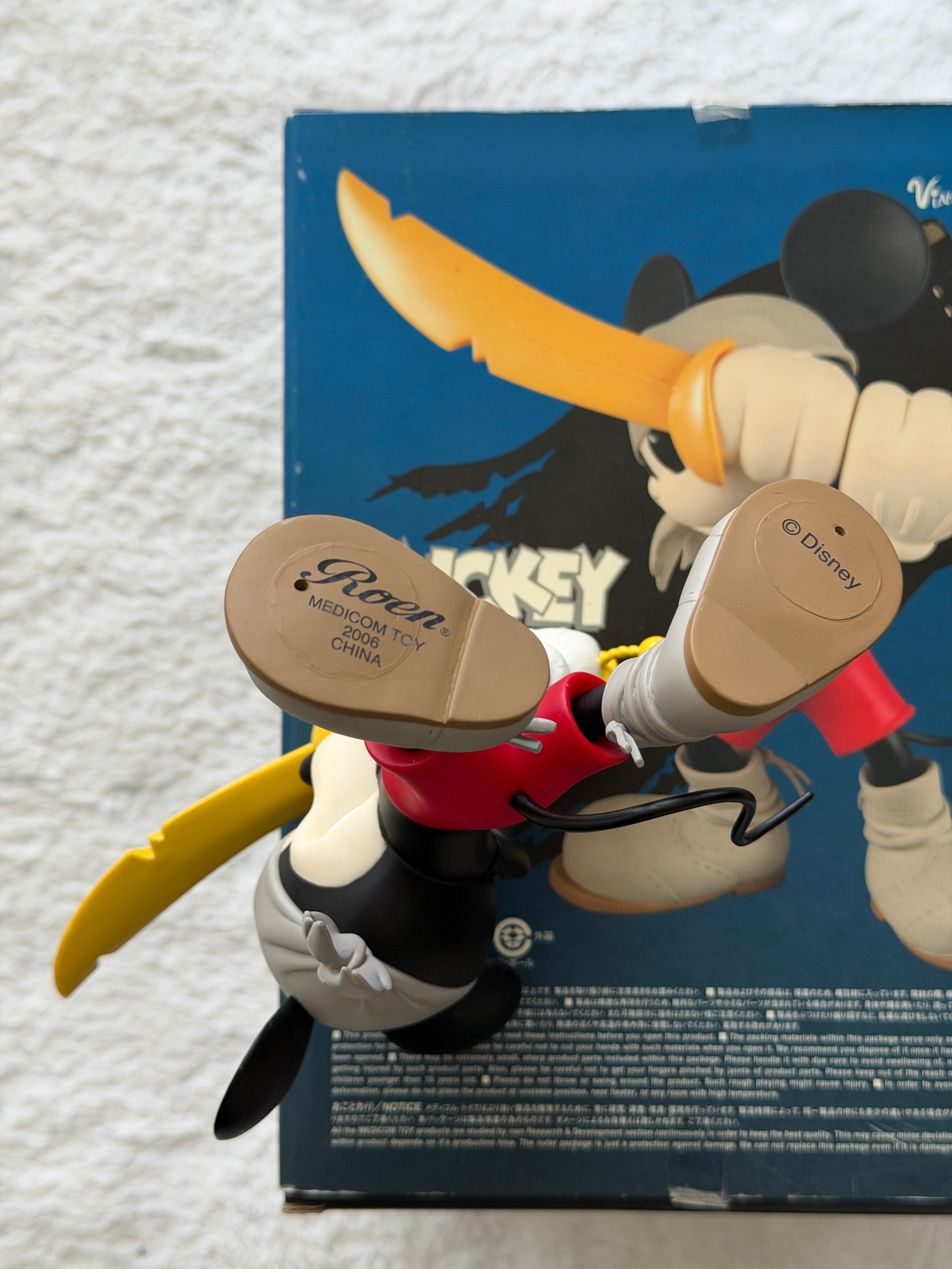 2006 Roen x Disney Mickey Mouse Pirate Figure
