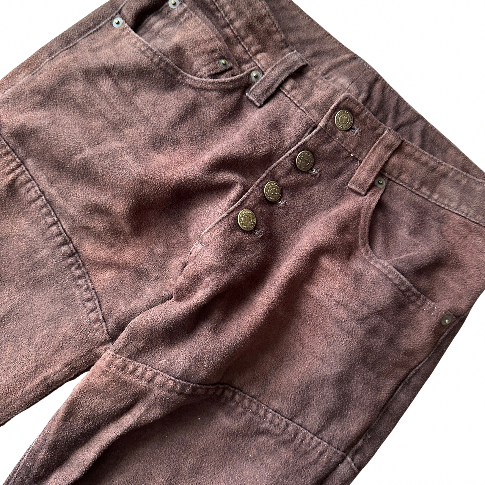 Tornado Mart Exotic Laced Up Flared Pants