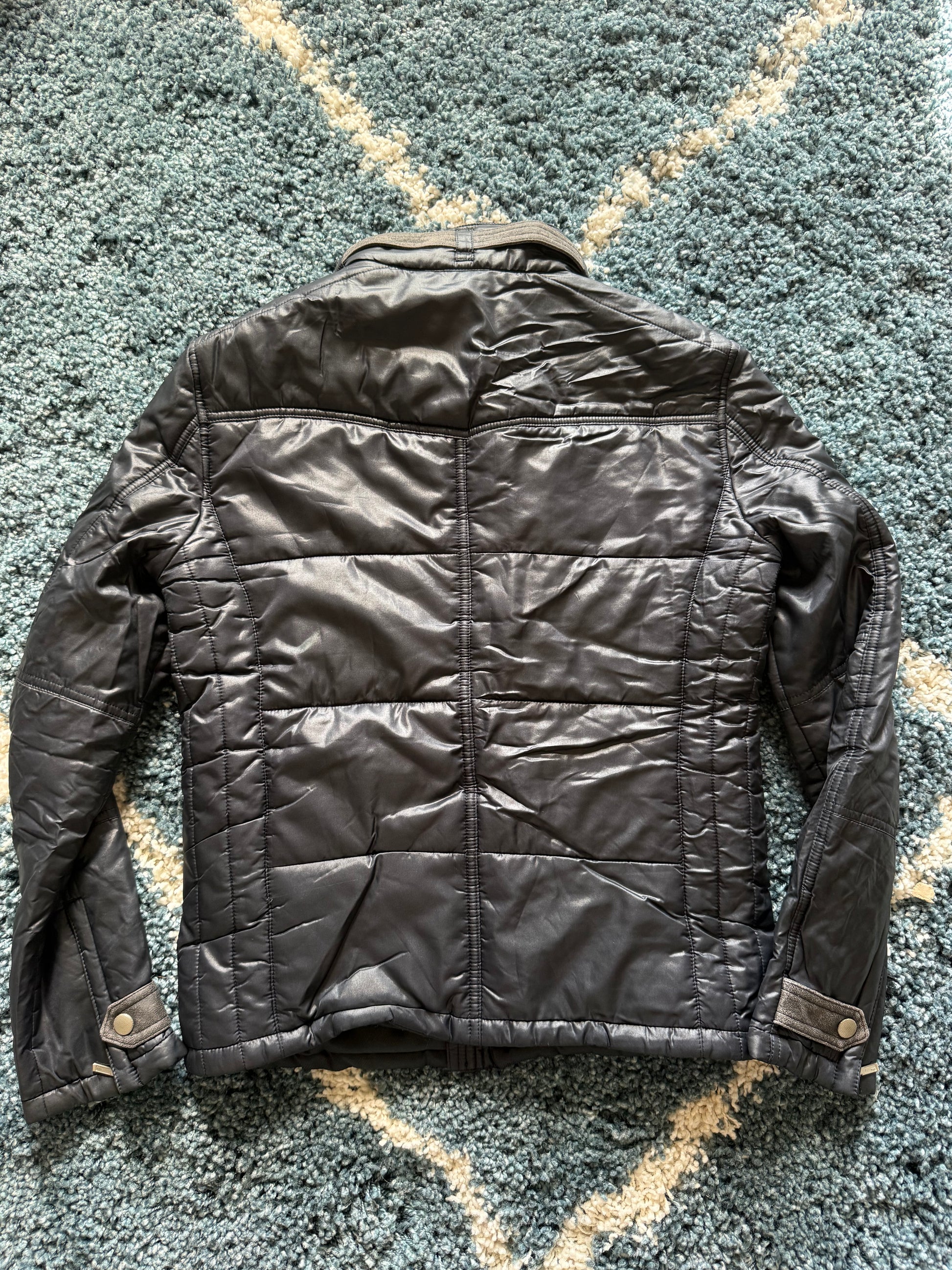 Tornado Mart Leather strap details puffer