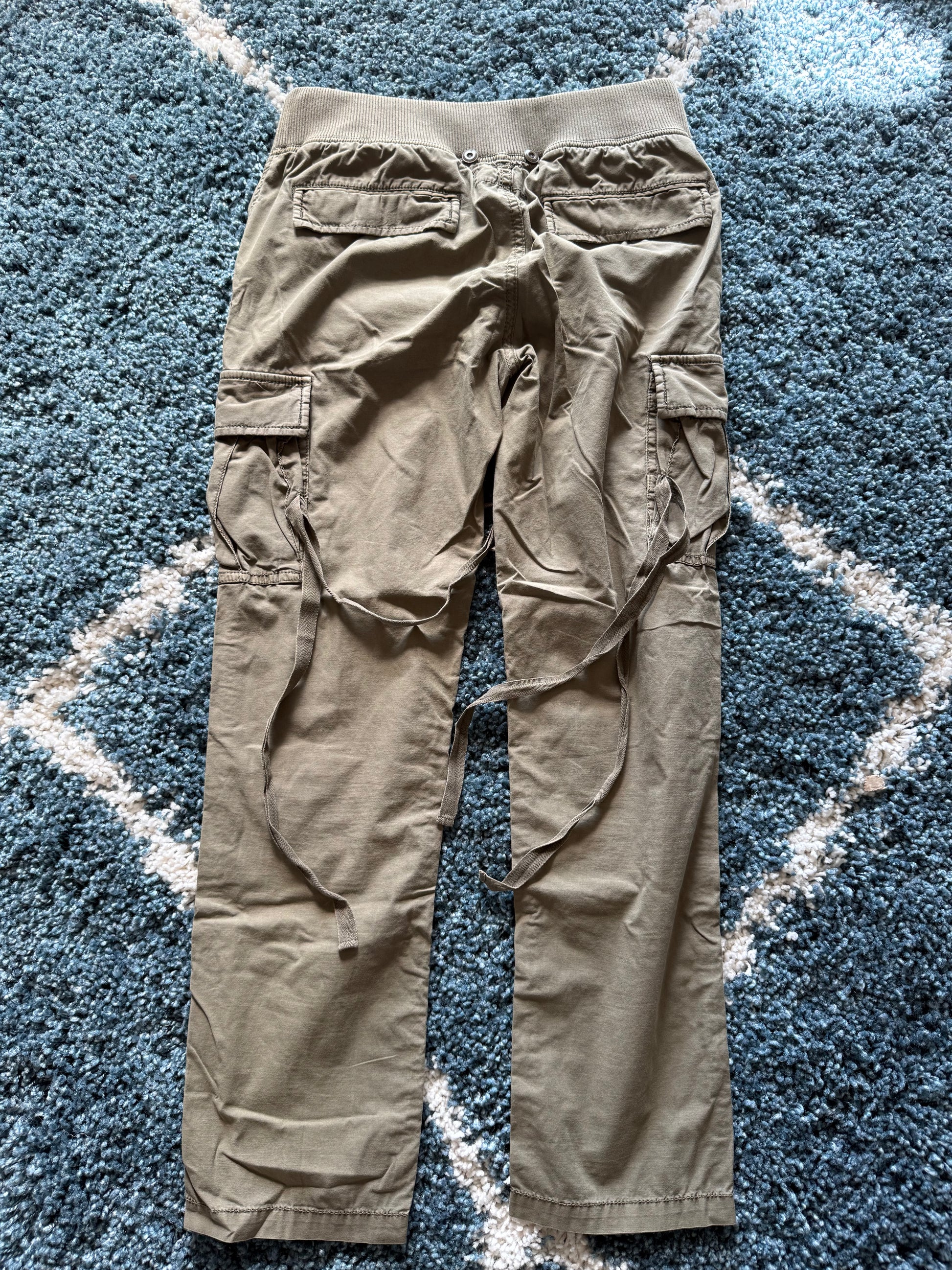 G.O.A military khaki tassels cargo pants