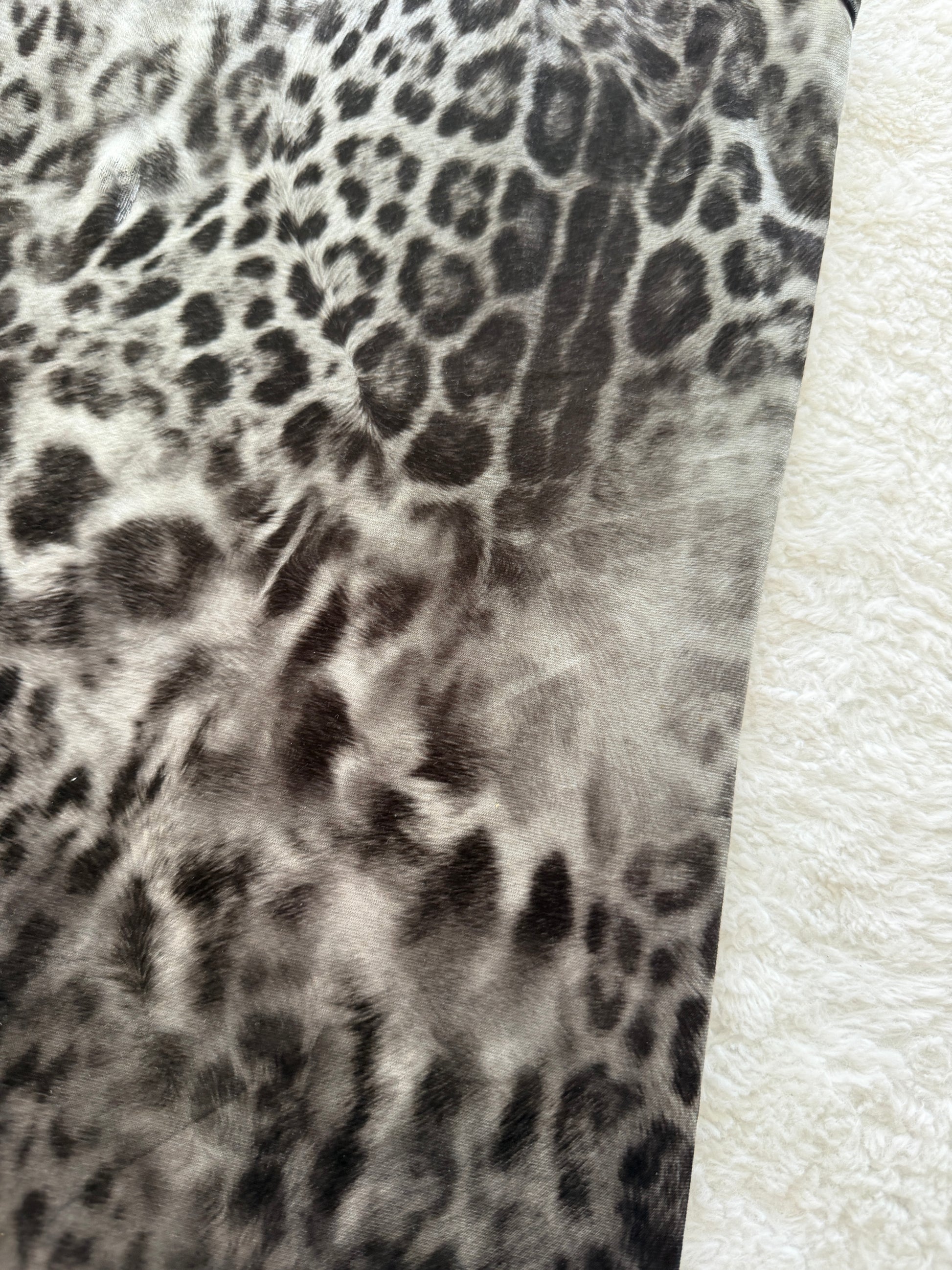 Shellac Velour Leopard Tank Top