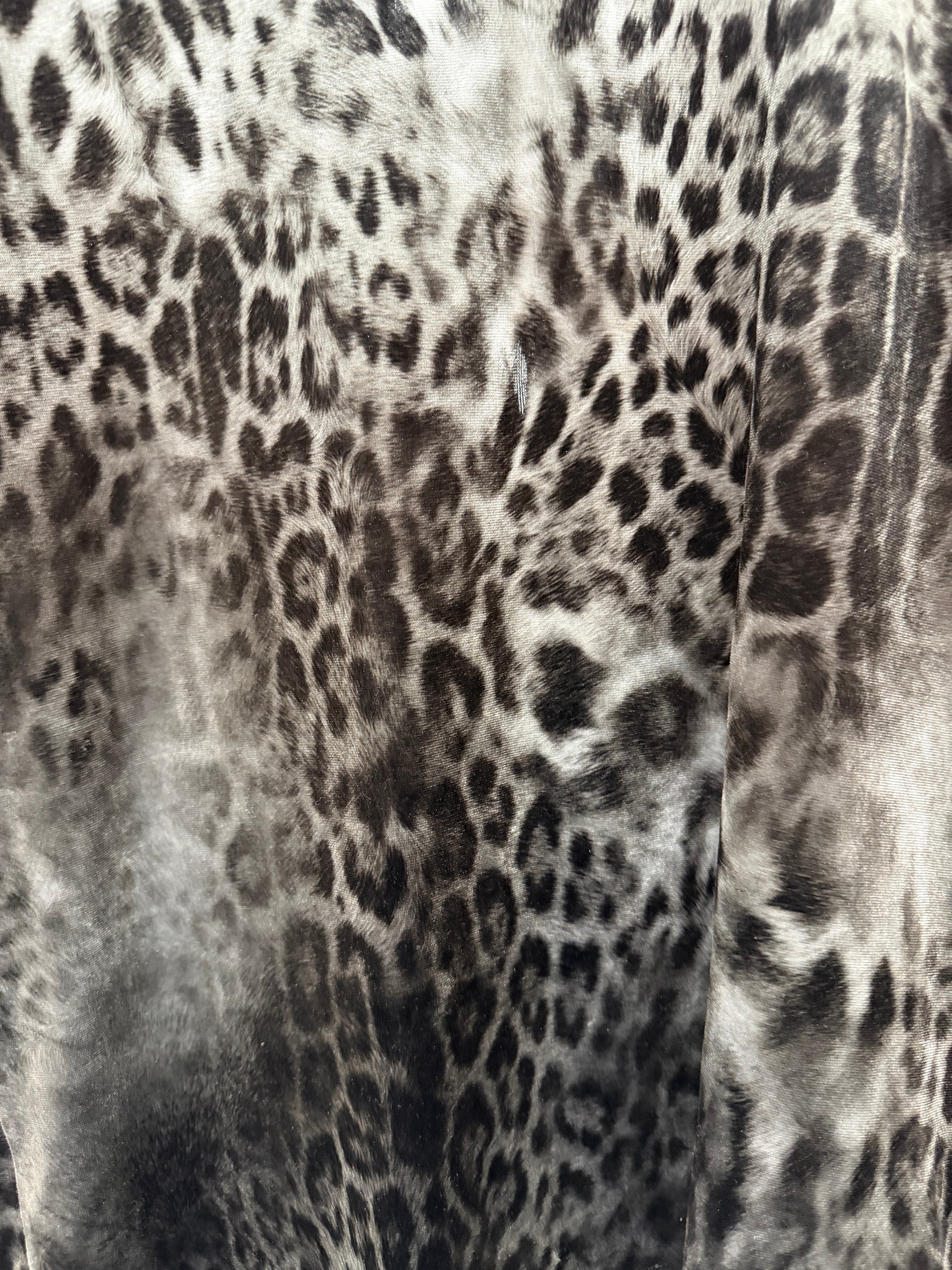 Shellac Velour Leopard Tank Top