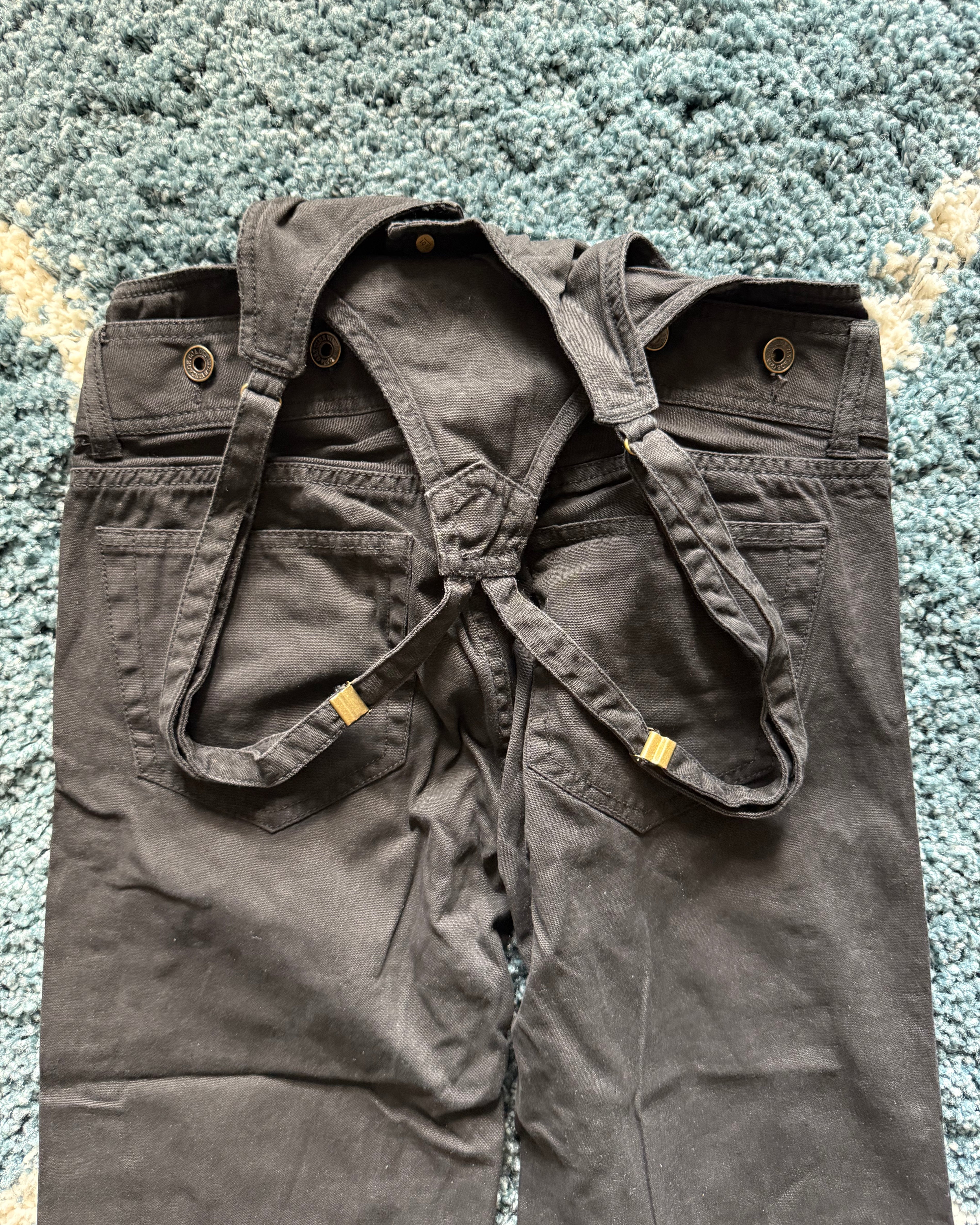 G.O.A military overall flared pants
