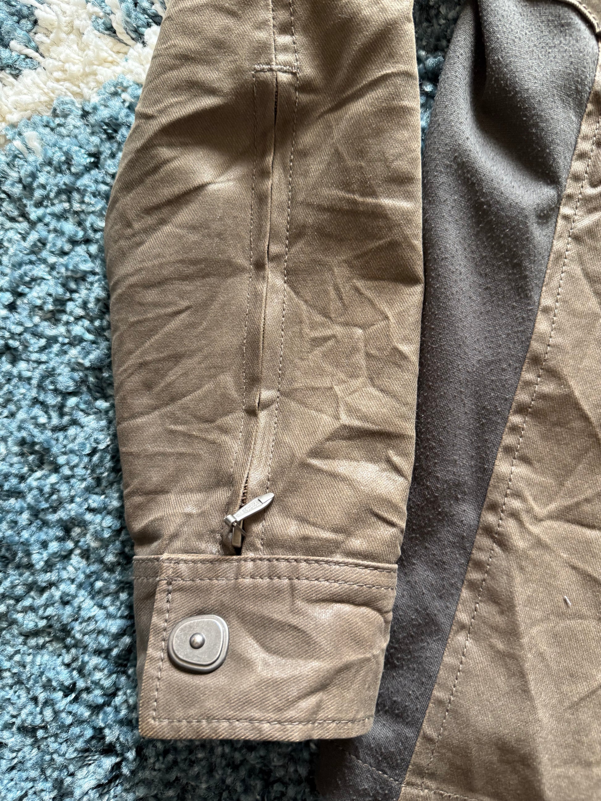 Tornado Mart waxed Gas mask jacket