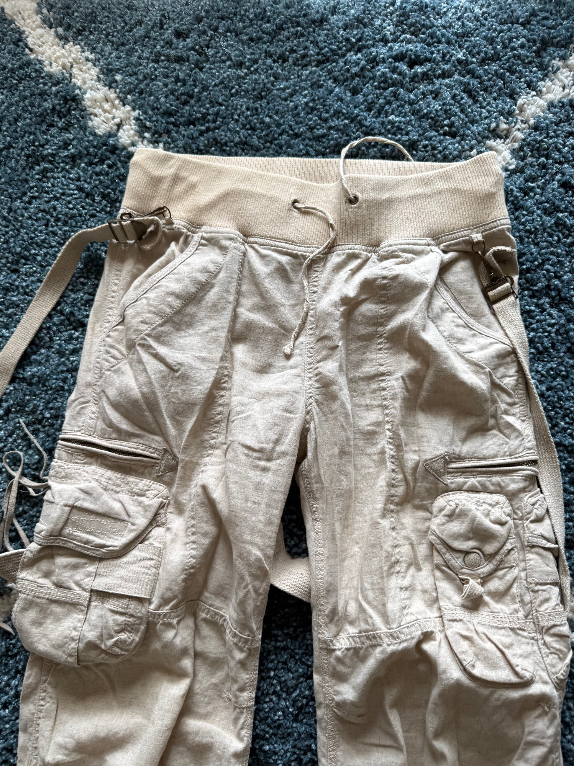 G.O.A flared suspender cargo pants