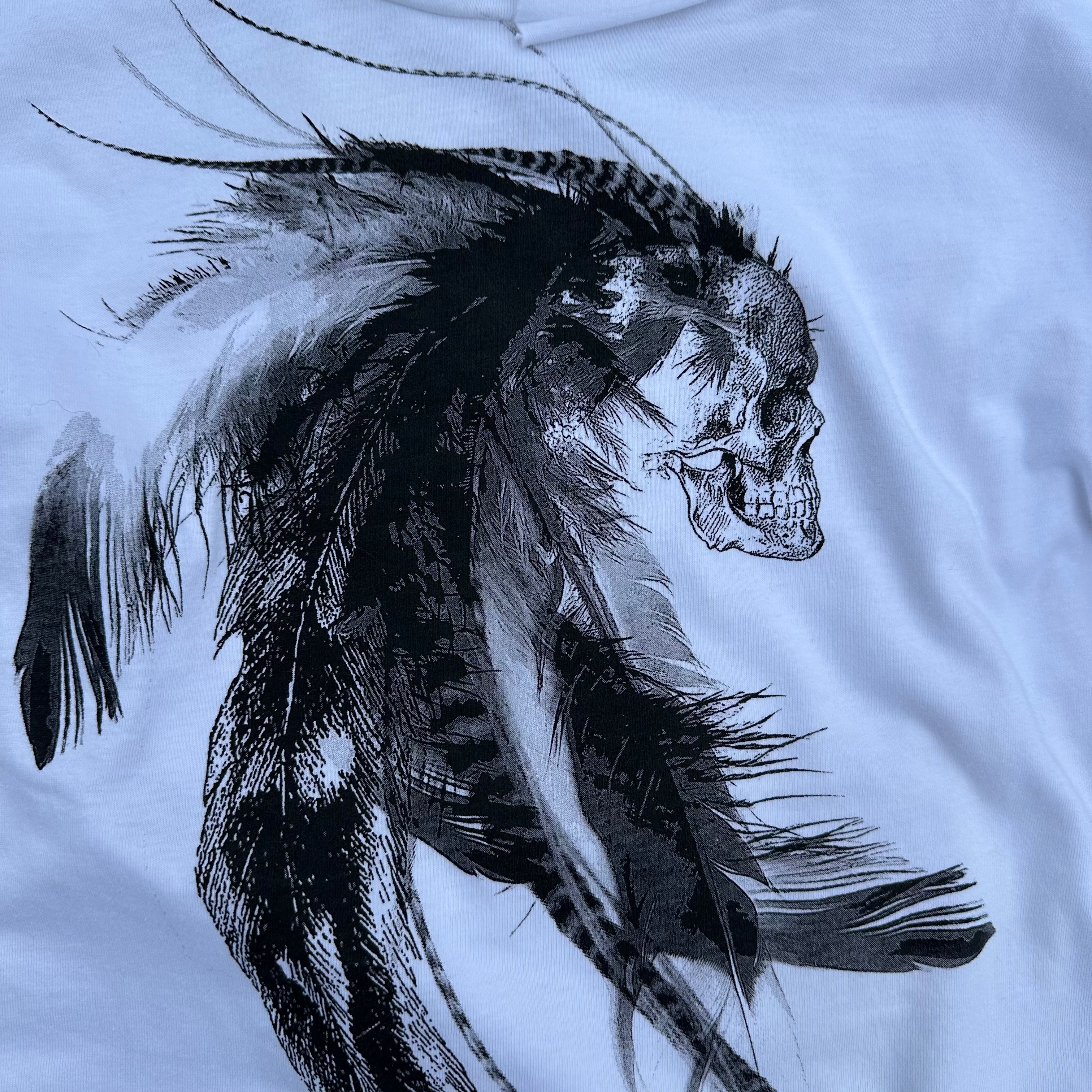 Midas feather skull Longsleeve