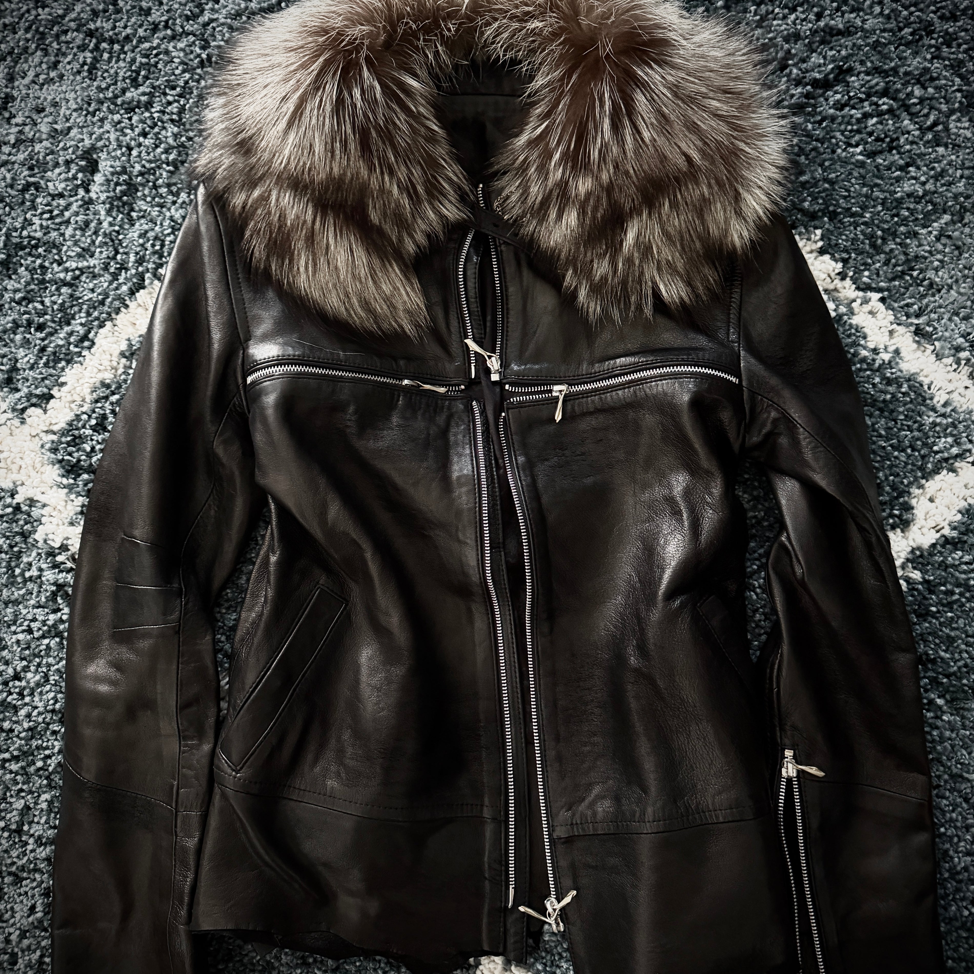 14th Addiction Custom Fur Cross Zip