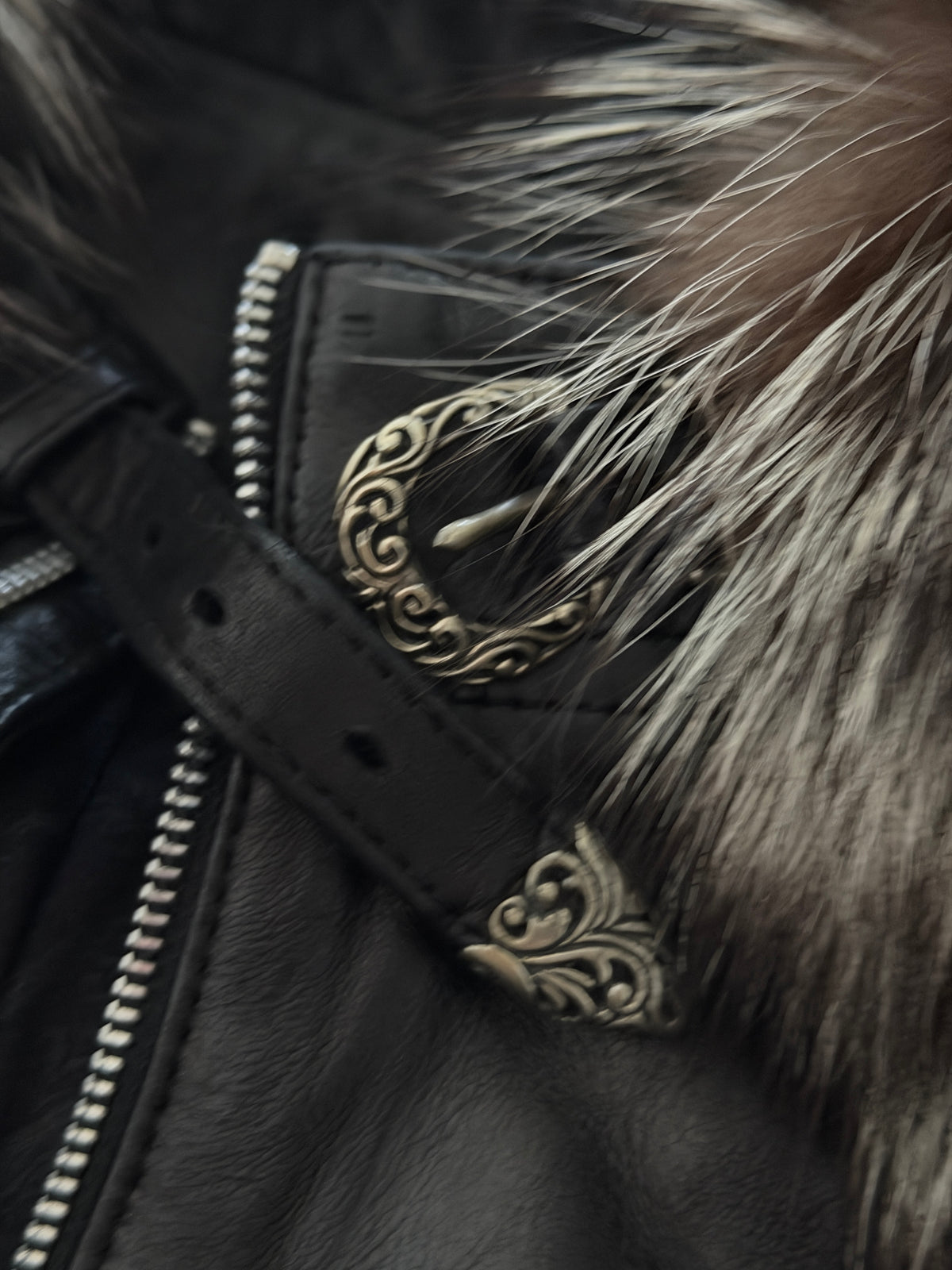 14th Addiction Custom Fur Cross Zip