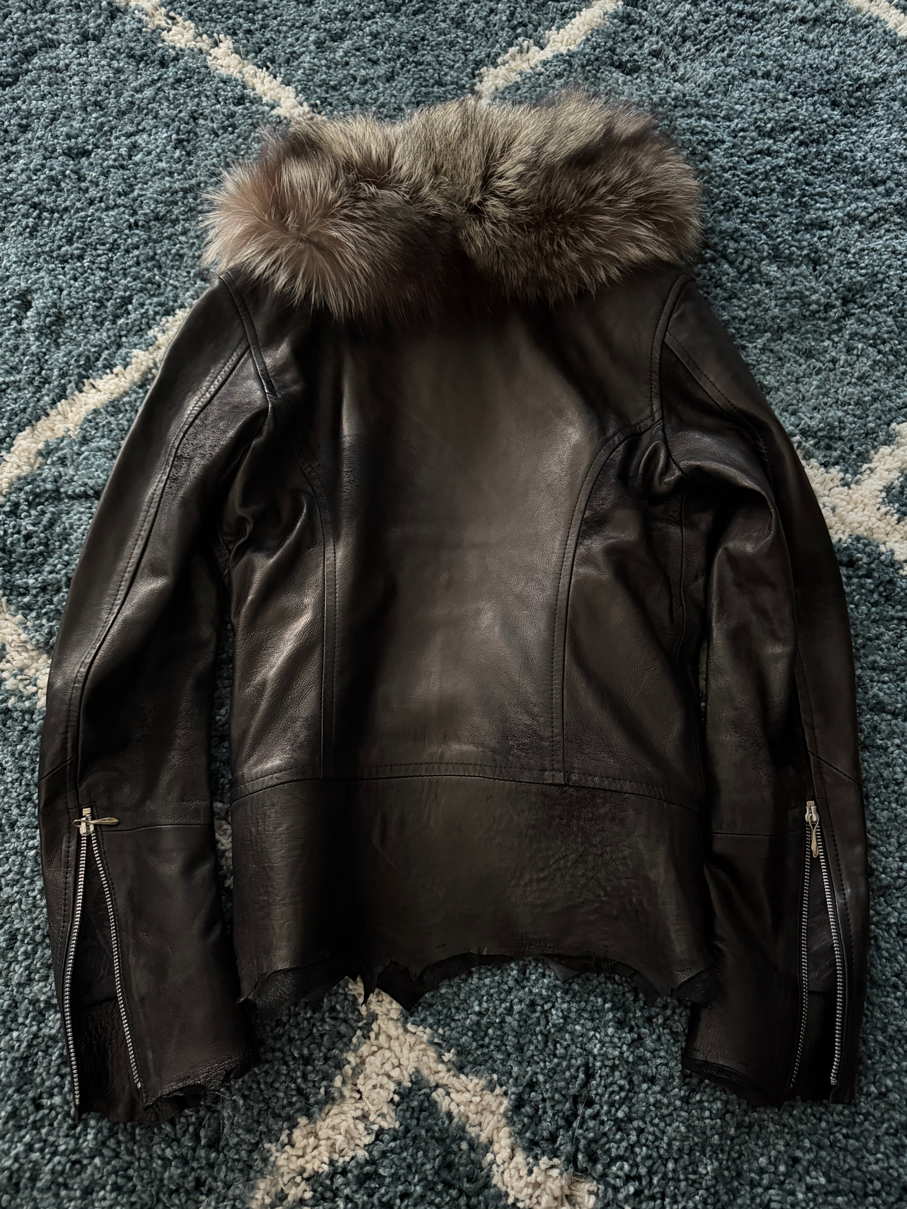 14th Addiction Custom Fur Cross Zip