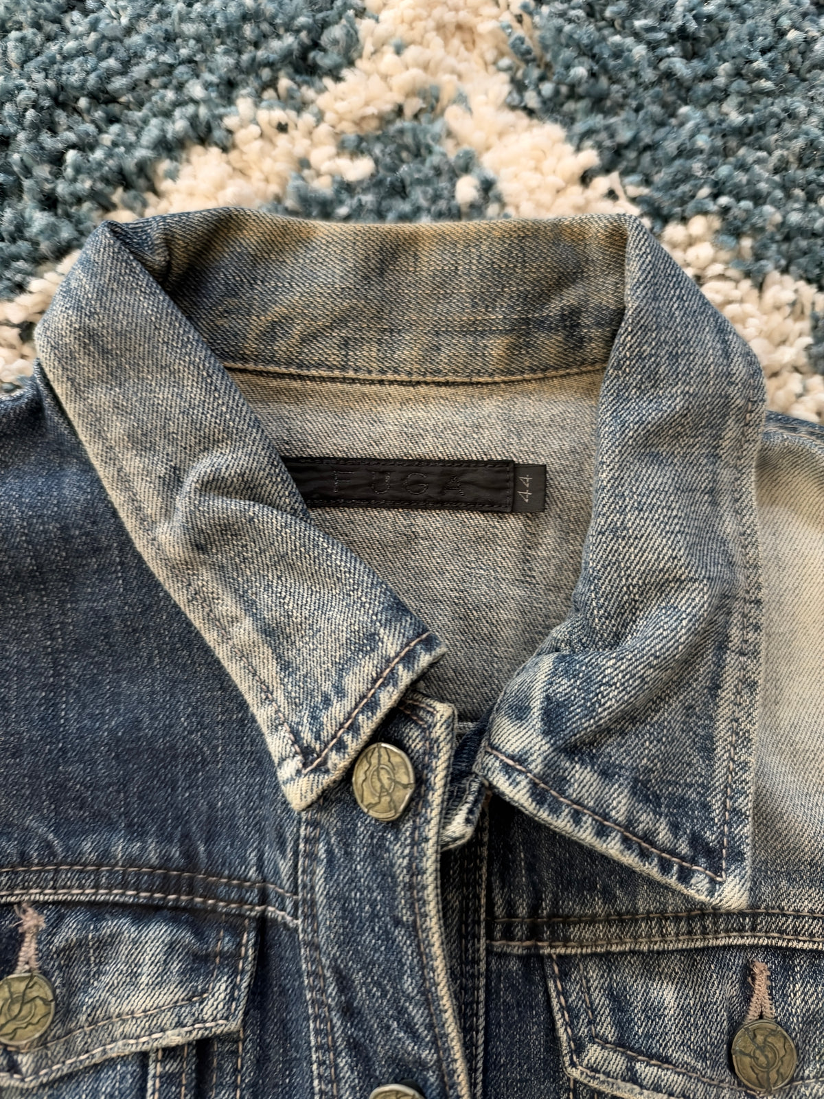 Fuga Shadow Scale Denim Jacket