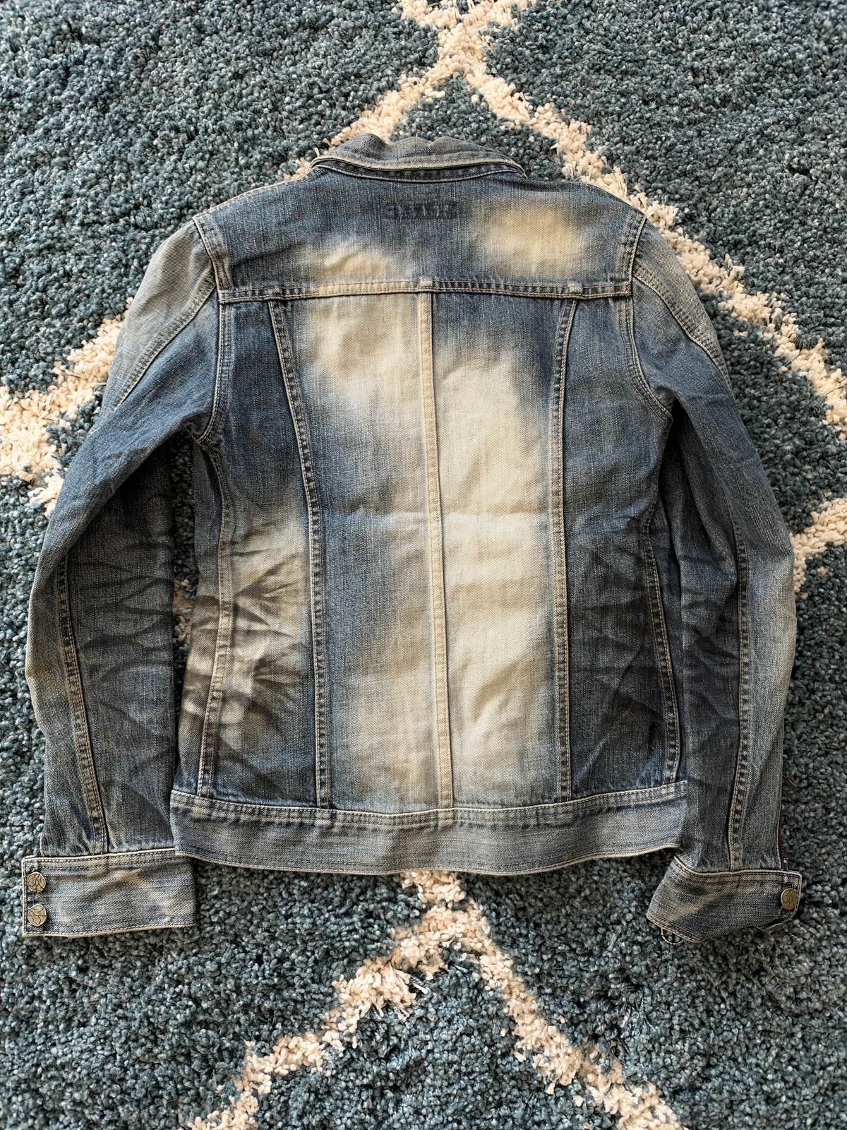 Fuga Shadow Scale Denim Jacket