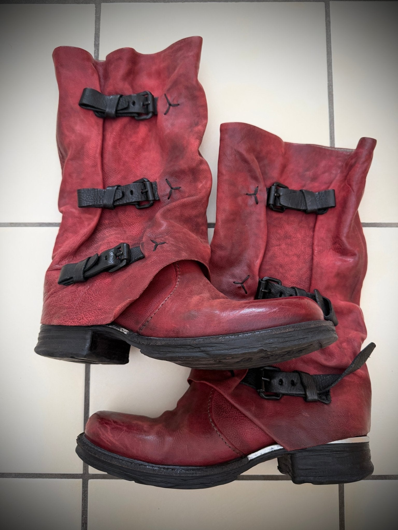 A.S.98 Bloodmoon Flap Boots - wintexarchive