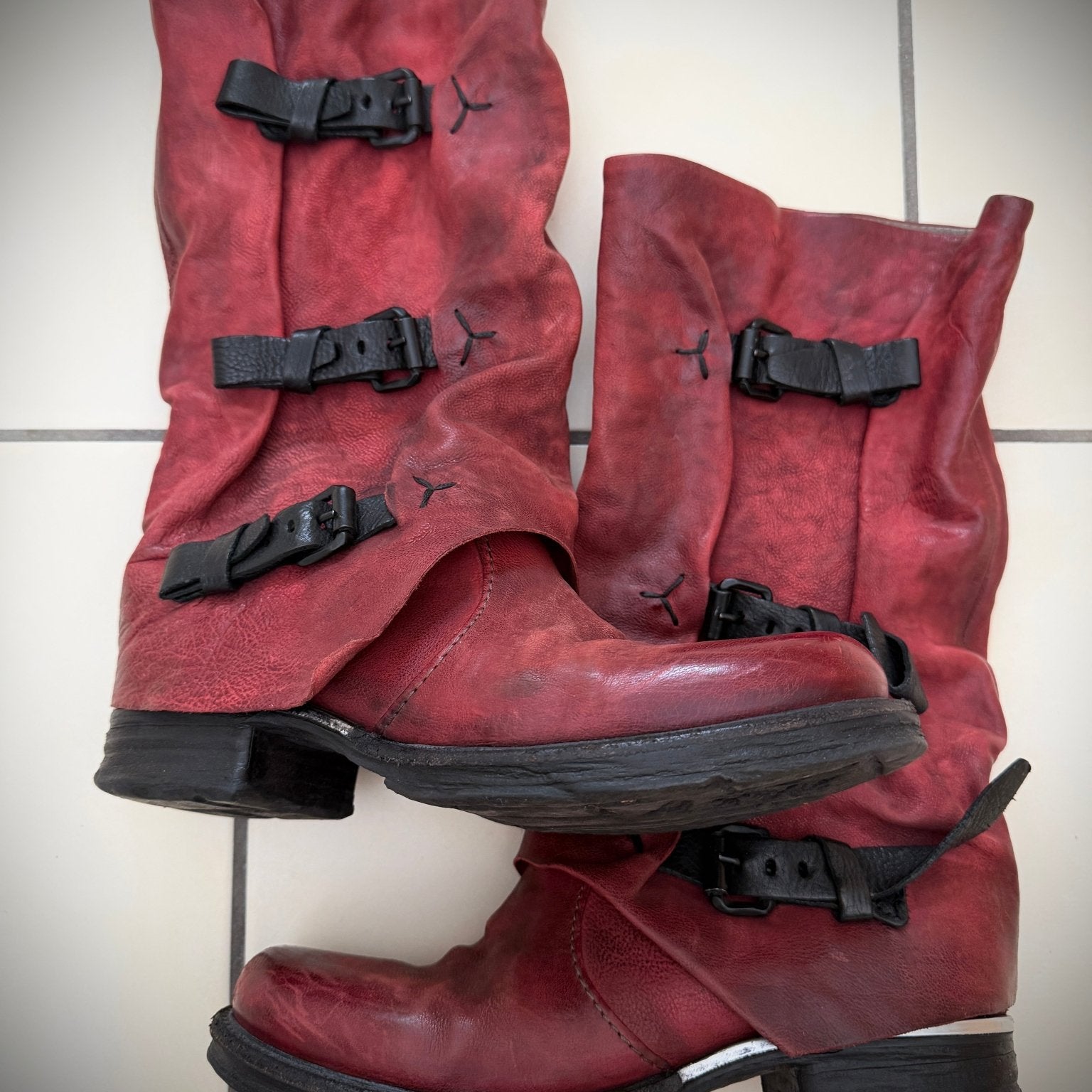 A.S.98 Bloodmoon Flap Boots - wintexarchive