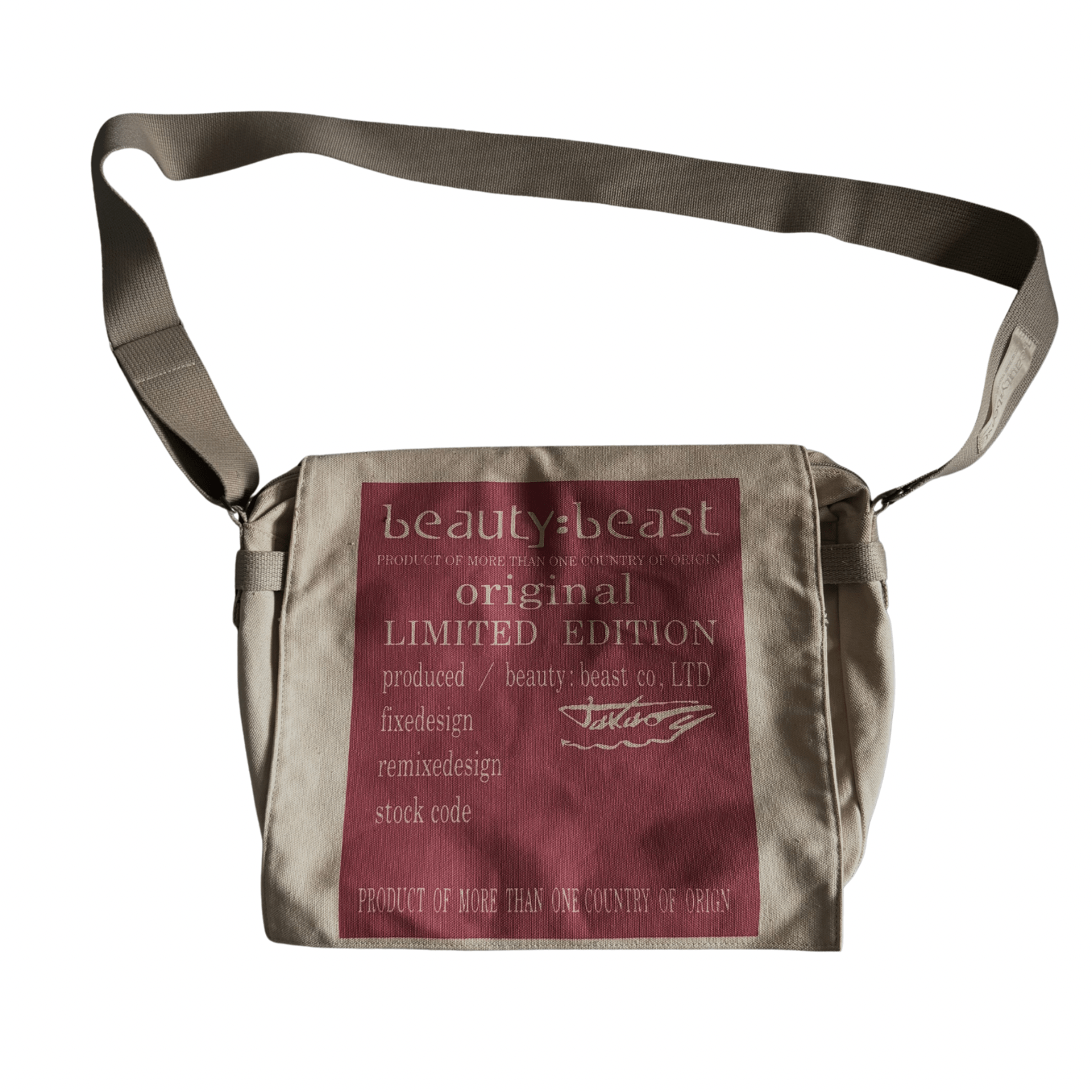 Beauty:Beast Messenger Bag - wintexarchive