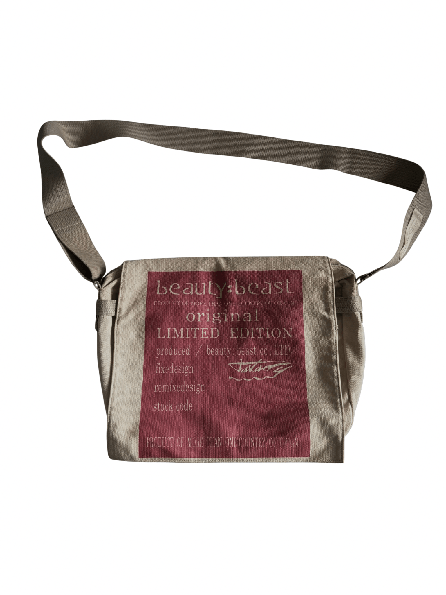 Beauty:Beast Messenger Bag - wintexarchive