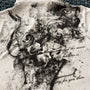 Black Baccarat Poem Rose Polo Shirt - wintexarchive