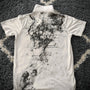 Black Baccarat Poem Rose Polo Shirt - wintexarchive