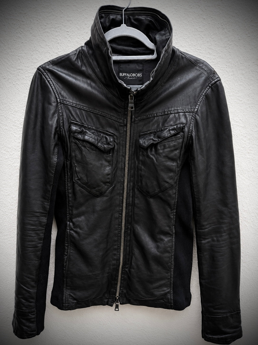 Buffalo Bobs High Neck Leather Jacket – wintexarchive