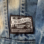 CavariA hidden Leopard Denim Jacket - wintexarchive