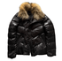Crack Step Raccoon Fur Puffer Jacket - wintexarchive
