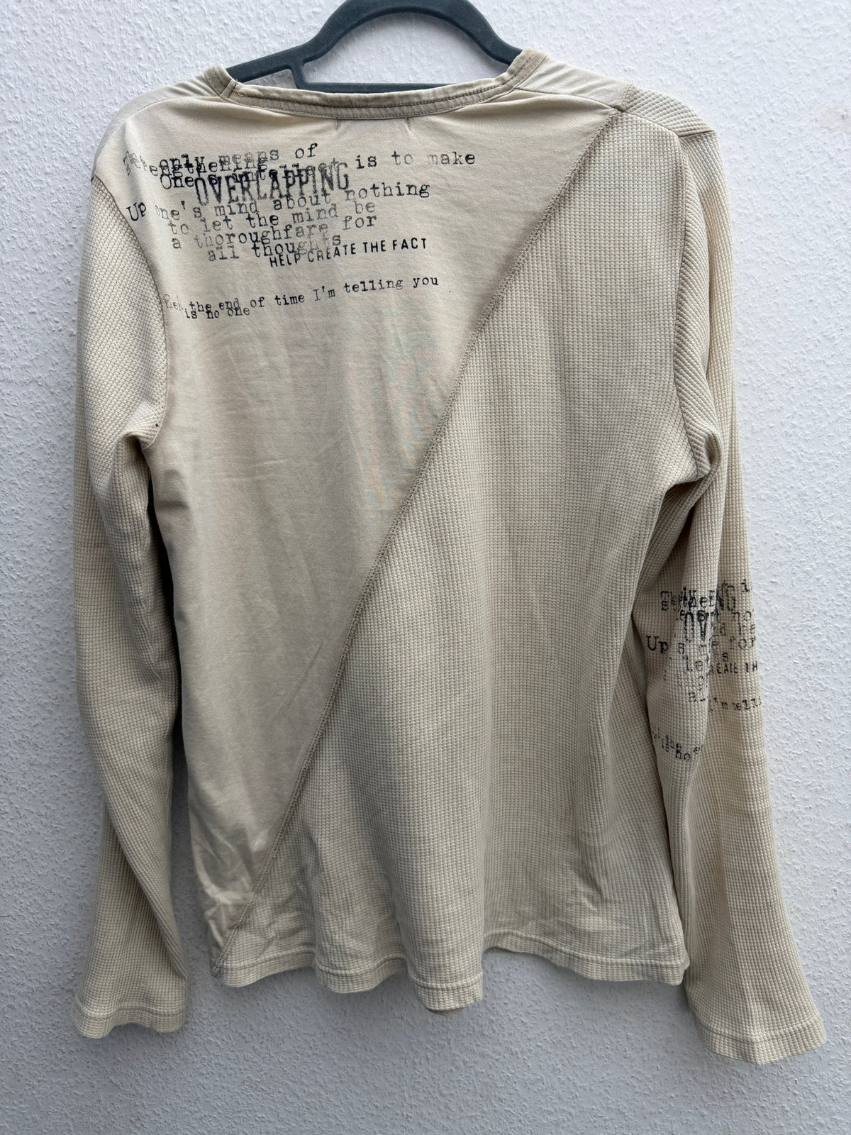 Daily News Thermal Poem Longsleeve - wintexarchive