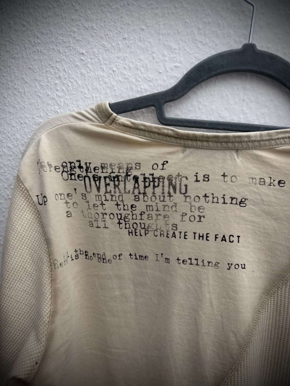 Daily News Thermal Poem Longsleeve - wintexarchive