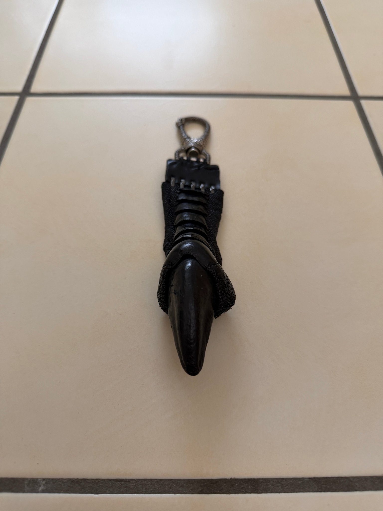 End Date Shark Ostrich Claw Lighter Case - wintexarchive