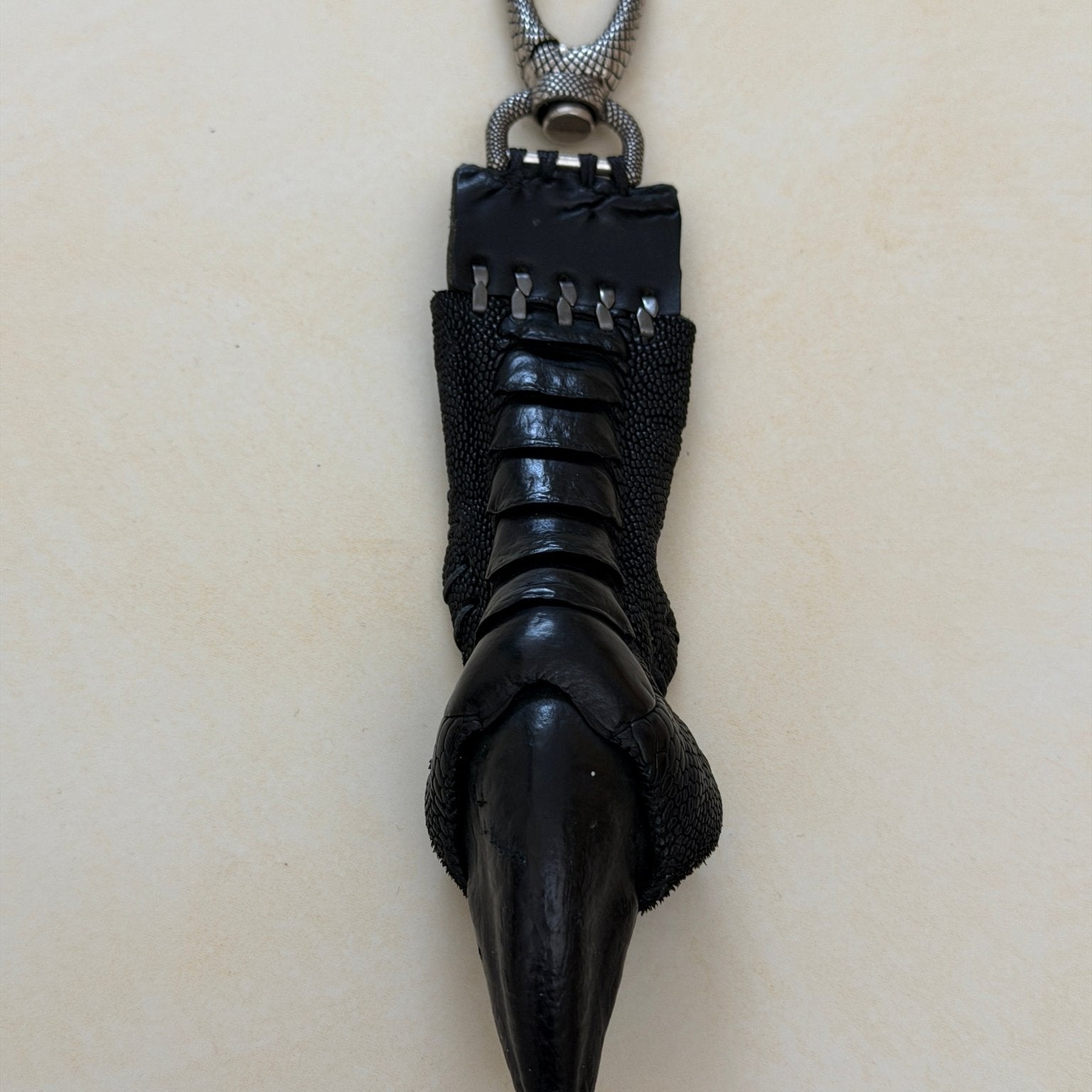 End Date Shark Ostrich Claw Lighter Case - wintexarchive