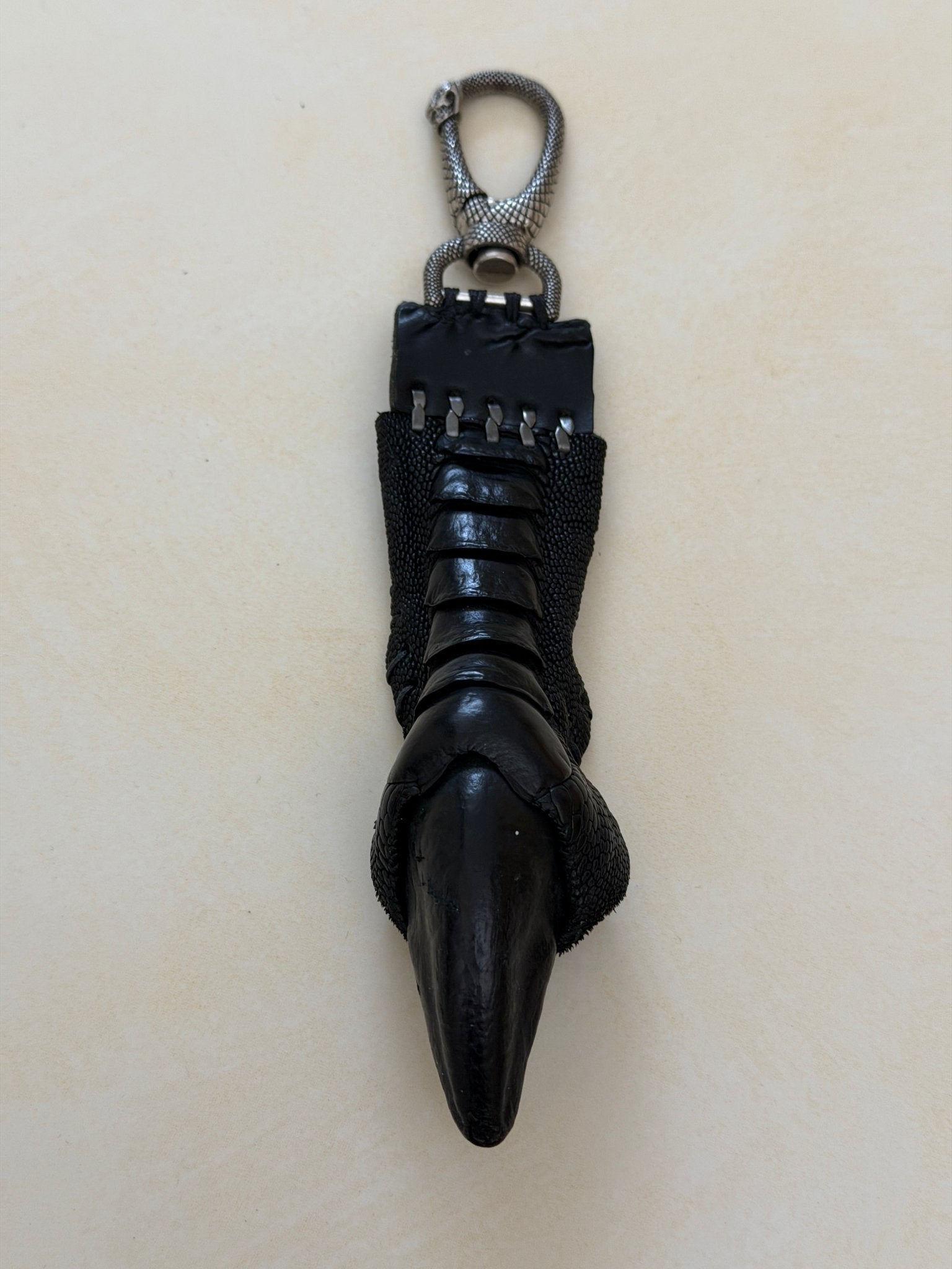 End Date Shark Ostrich Claw Lighter Case - wintexarchive