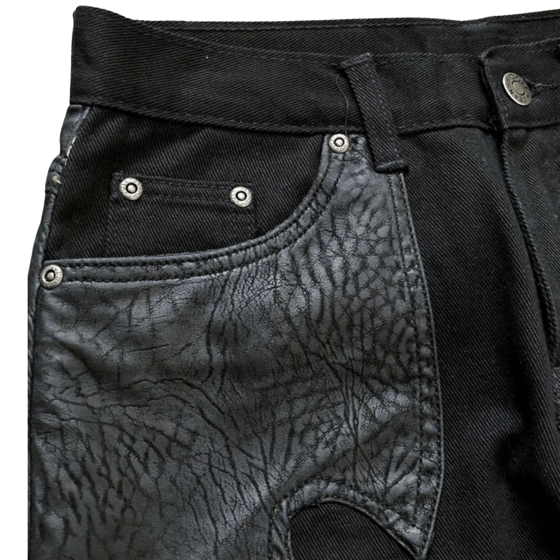 Exotic Switched up Flared Denim - wintexarchive
