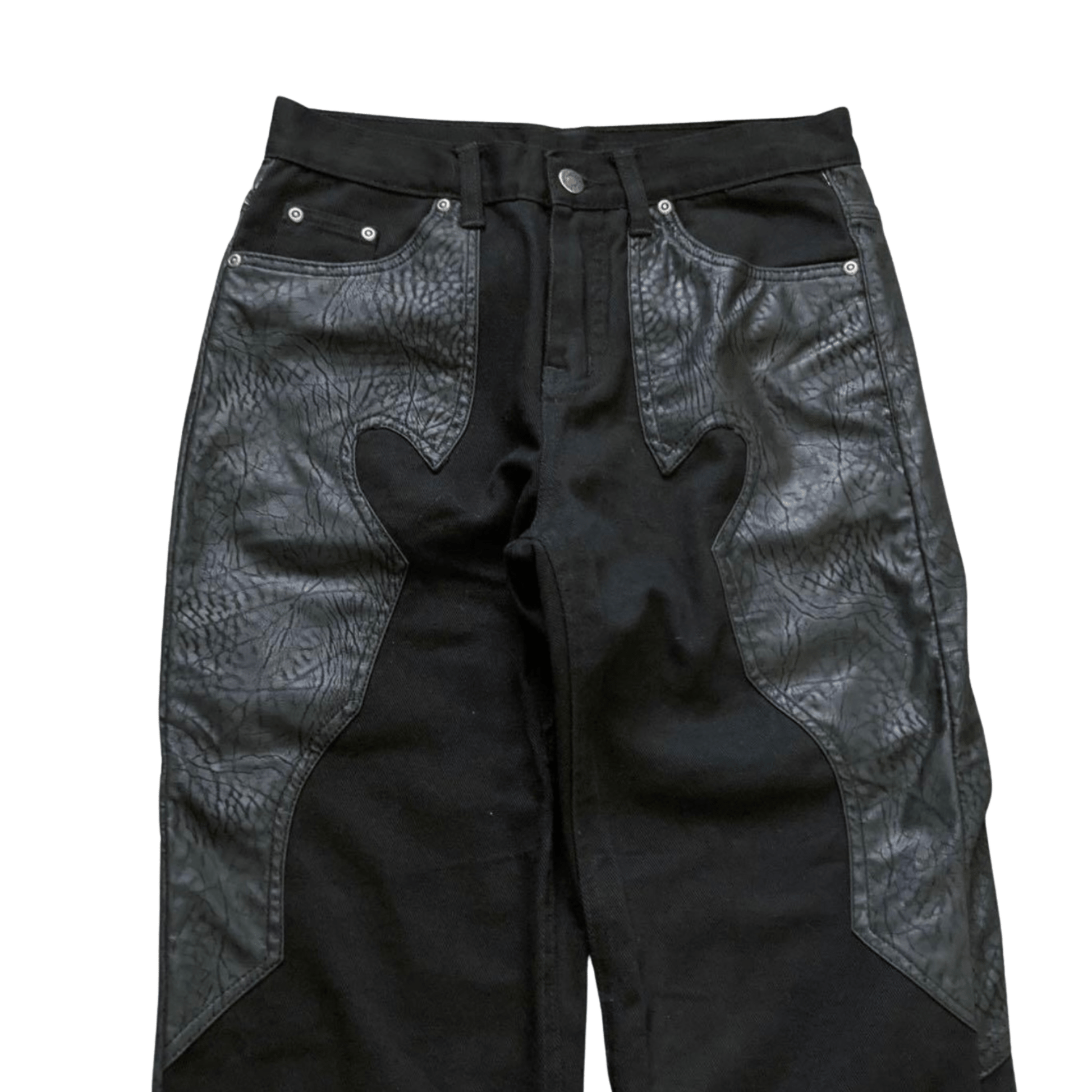 Exotic Switched up Flared Denim - wintexarchive