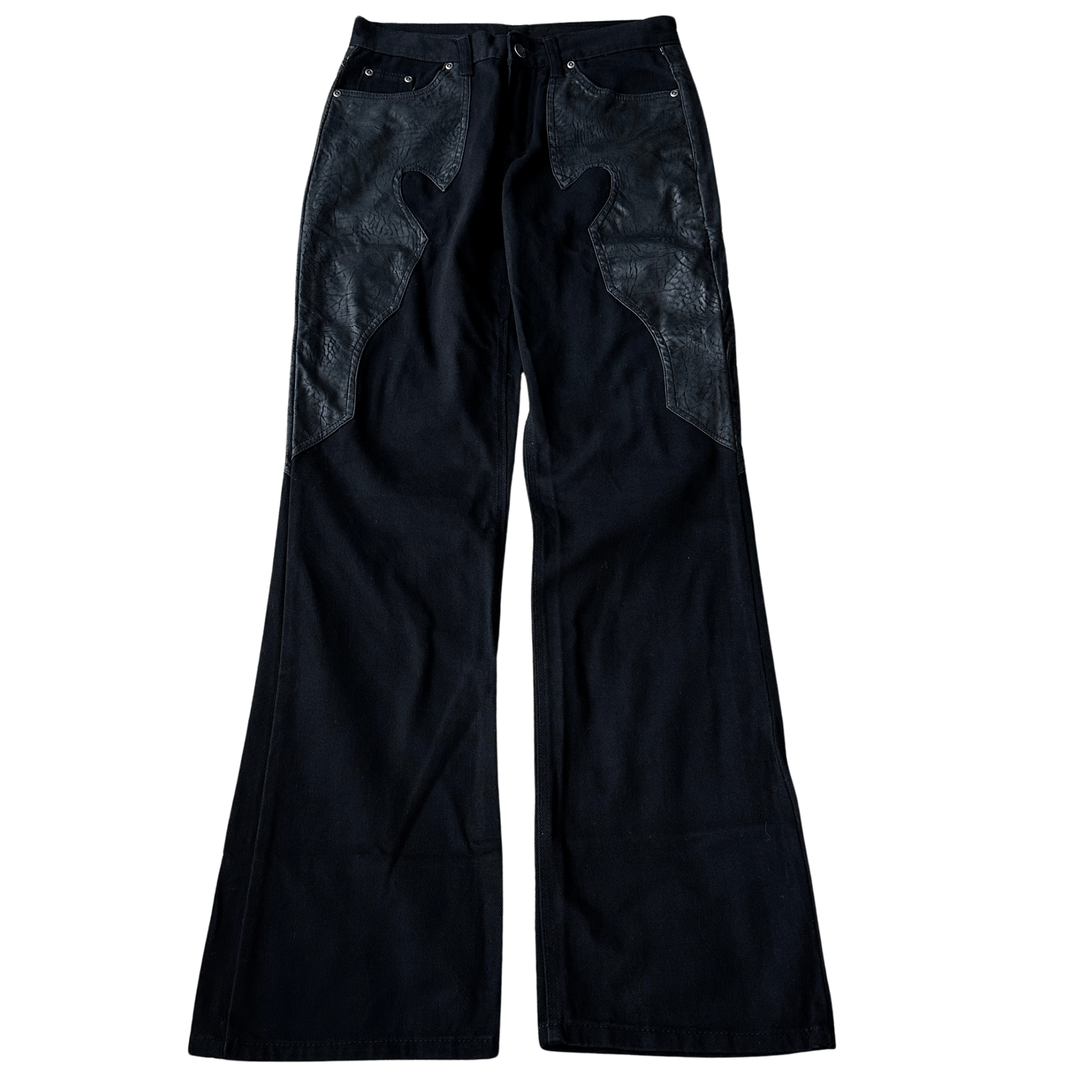 Exotic Switched up Flared Denim - wintexarchive