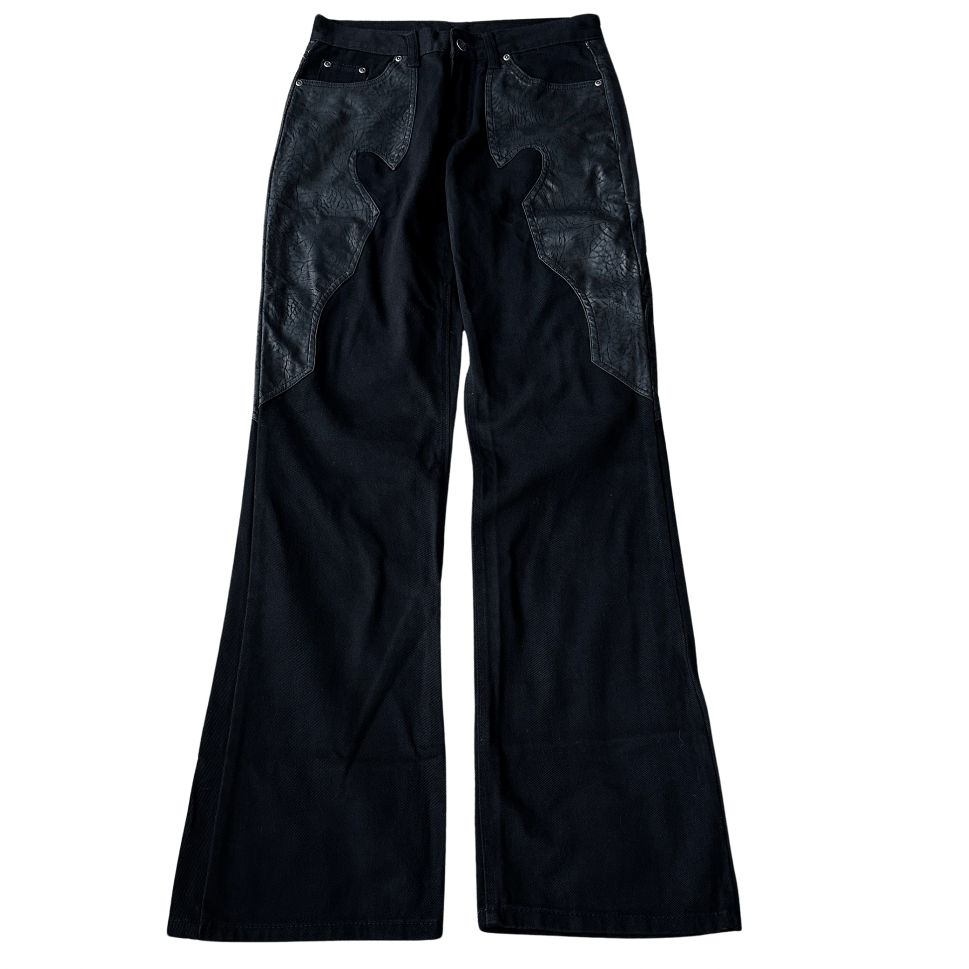 Exotic Switched up Flared Denim - wintexarchive
