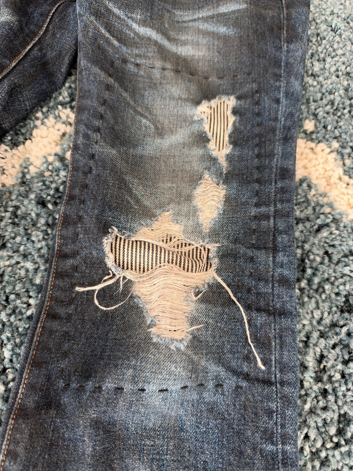 Fuga 00’s Scar Stitched Pants - wintexarchive