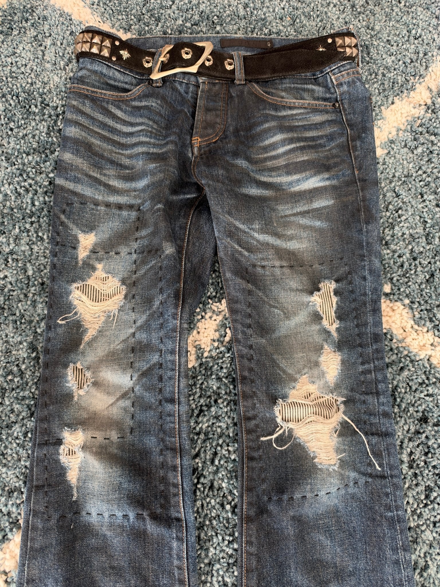 Fuga 00’s Scar Stitched Pants - wintexarchive
